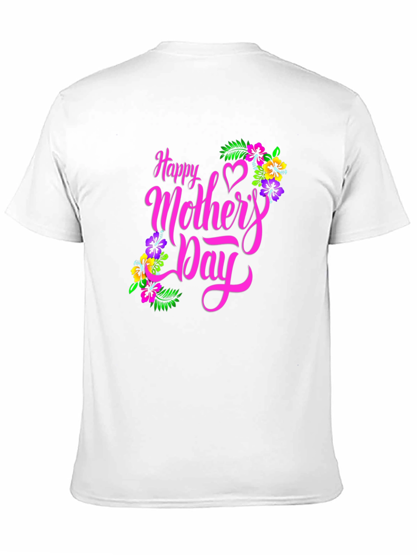 Happy Mothers Day Floral T-Shirt