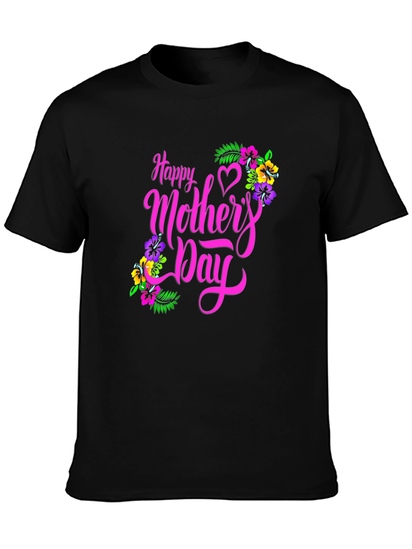 Happy Mothers Day Floral T-Shirt