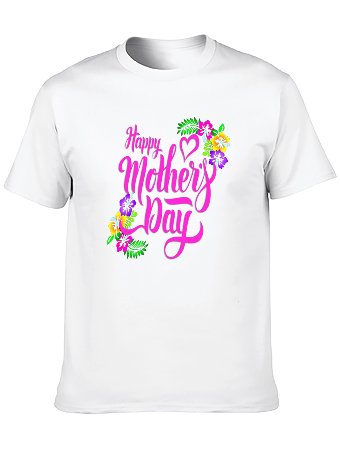 Happy Mothers Day Floral T-Shirt