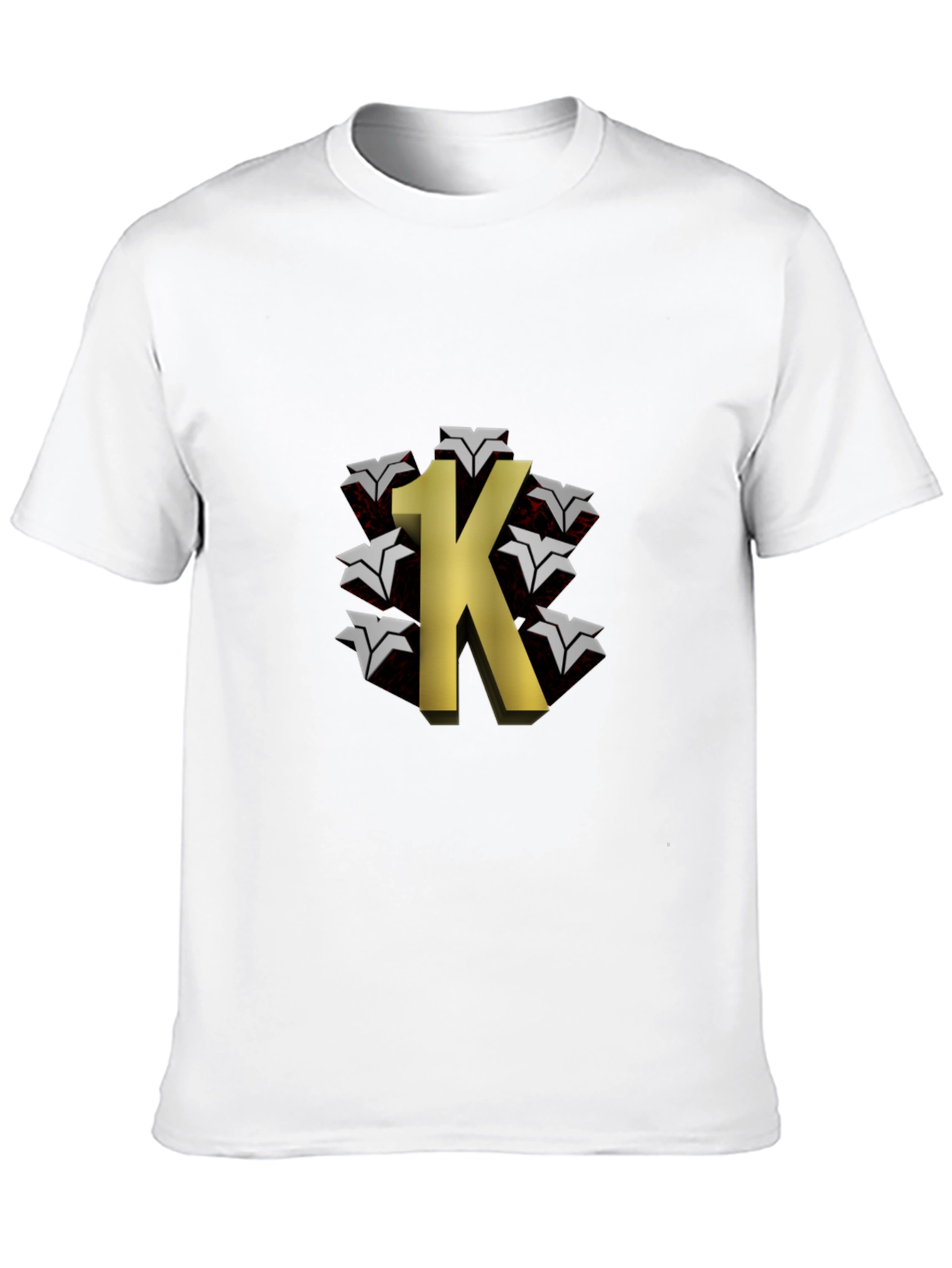 1K Graphic Black T-Shirt