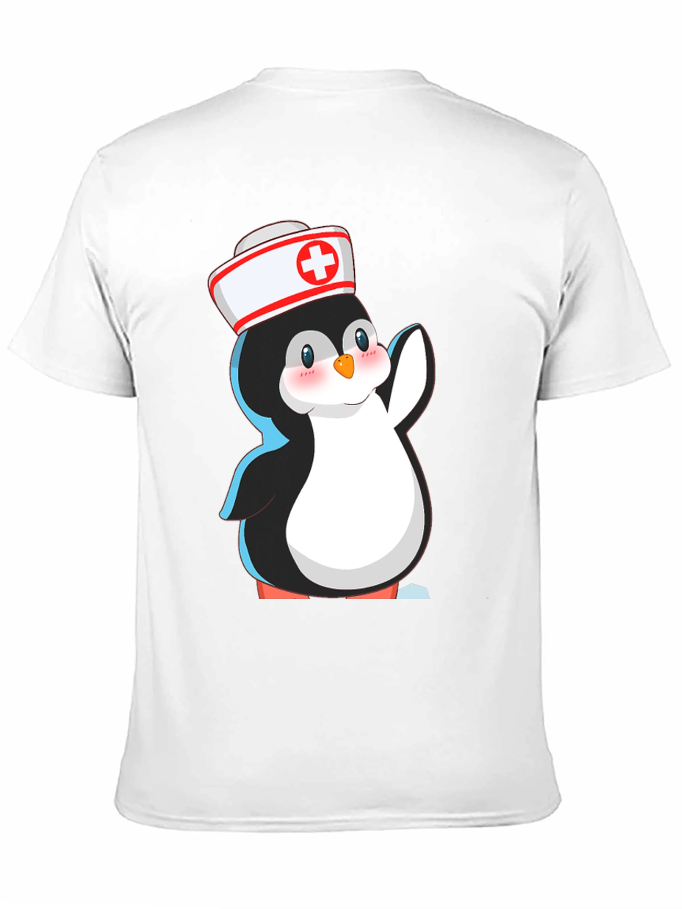 Nurse Penguin T-Shirt - Cute Cartoon Animal Tee