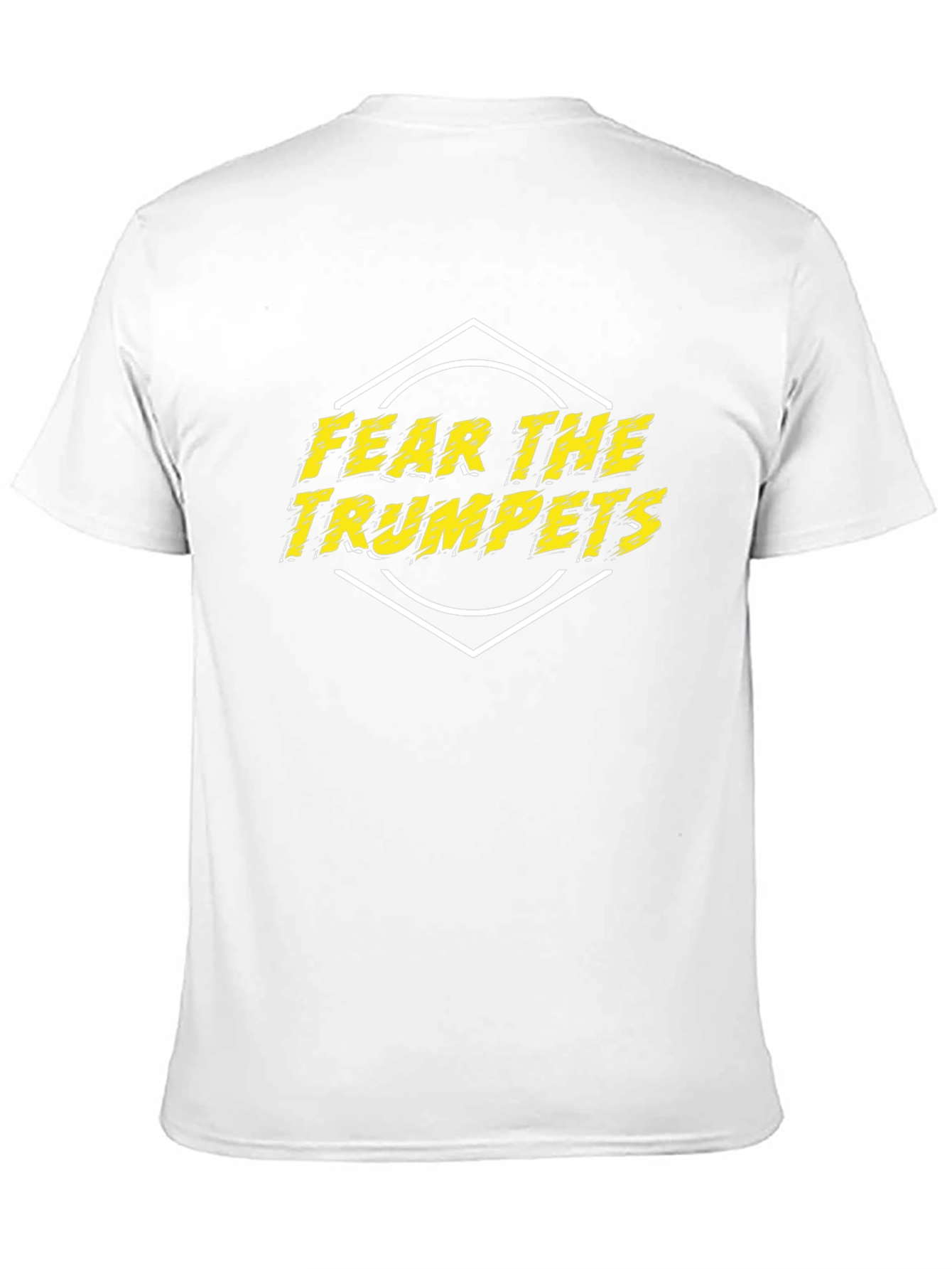 Fear the Trumpets Graphic Tee - Black Crew Neck