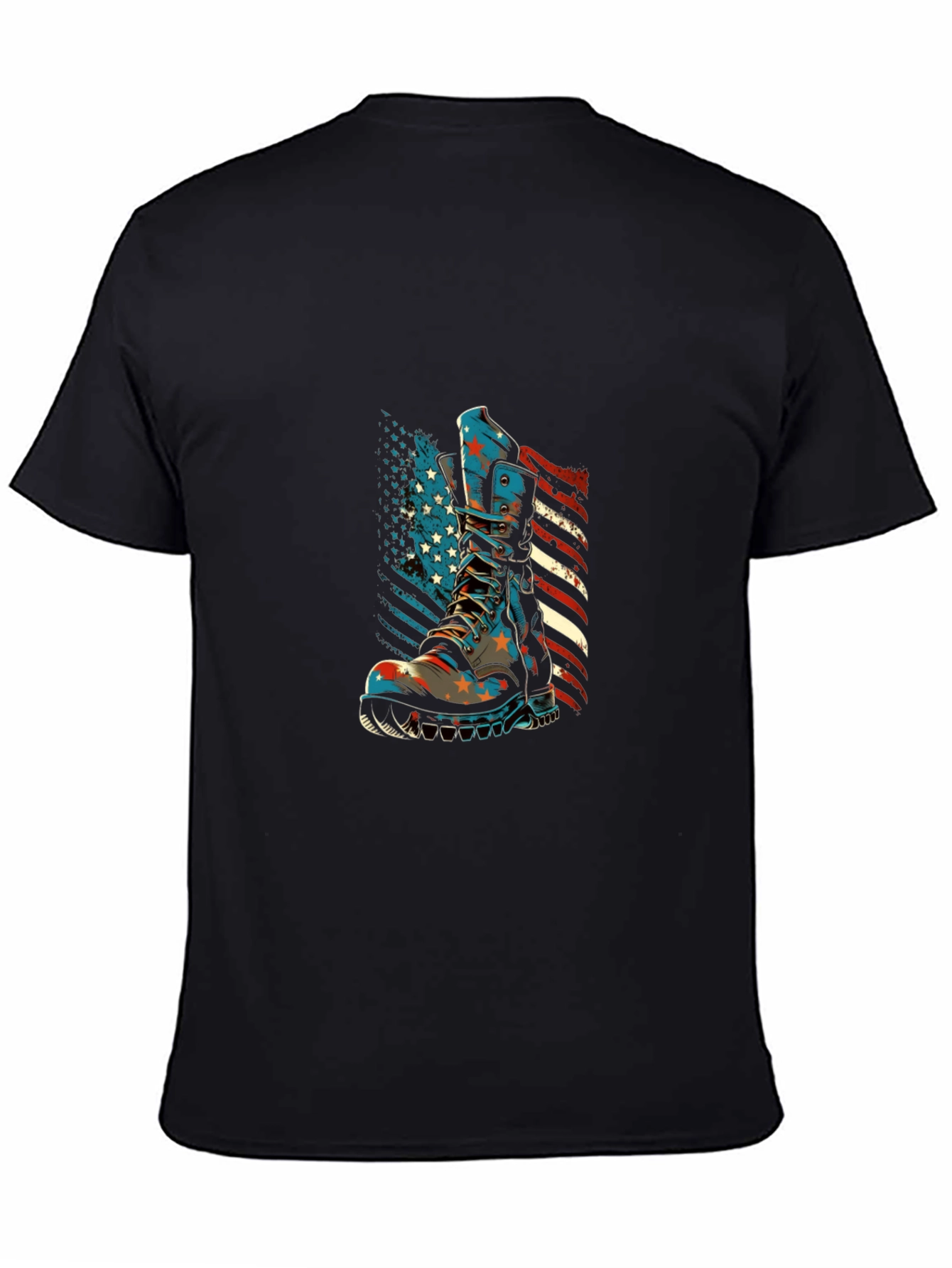 Patriotic Boot Graphic T-Shirt