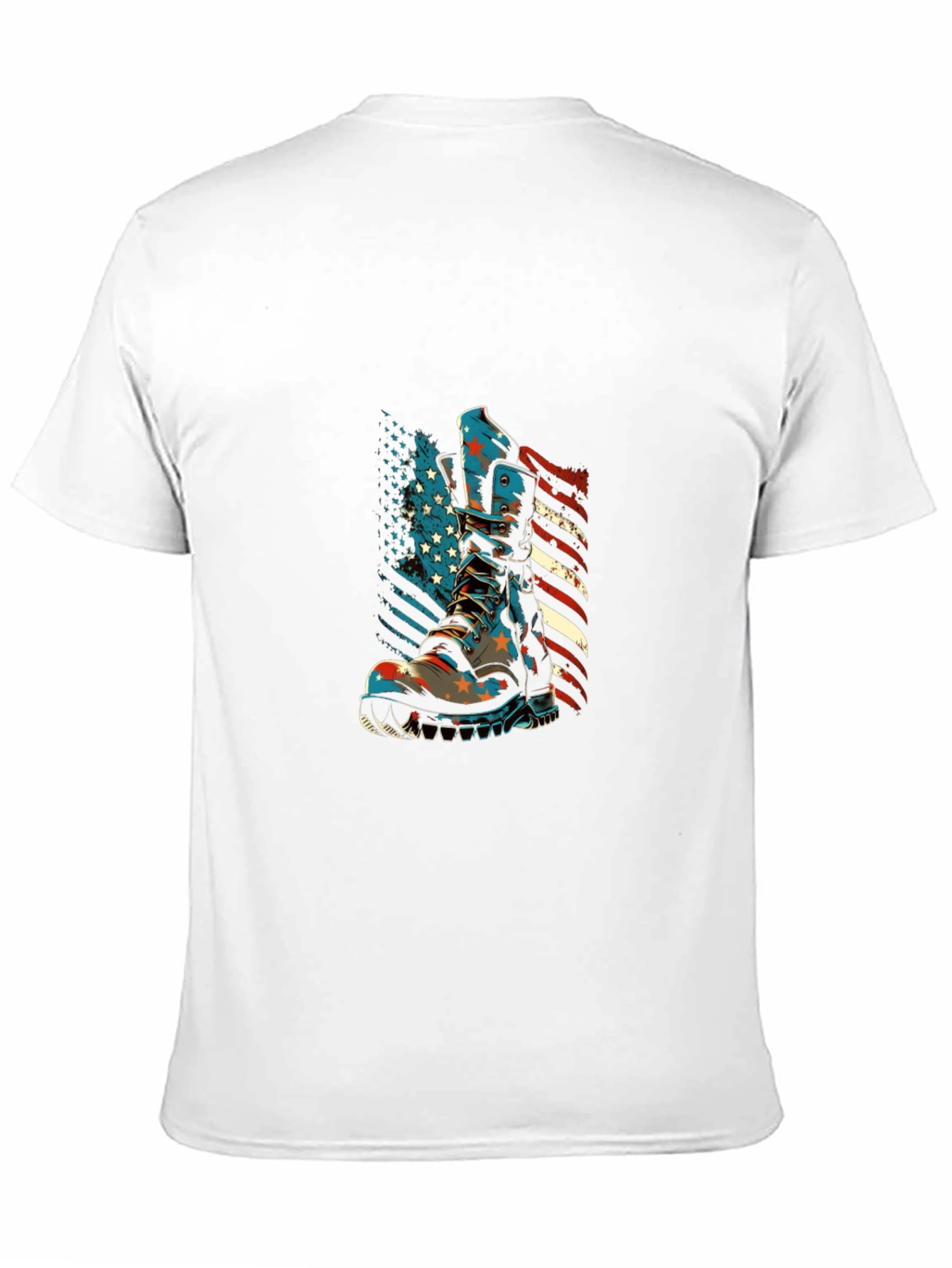 Patriotic Boot Graphic T-Shirt
