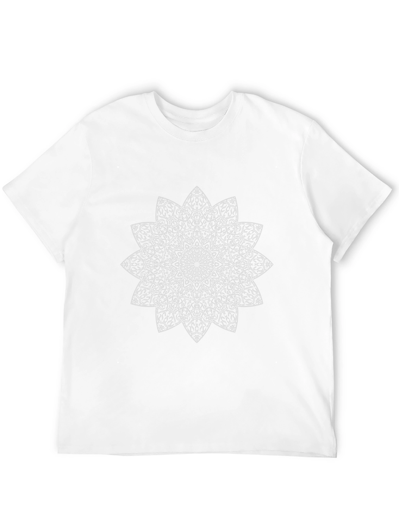 Black Mandala Graphic Tee - Stylish & Unique