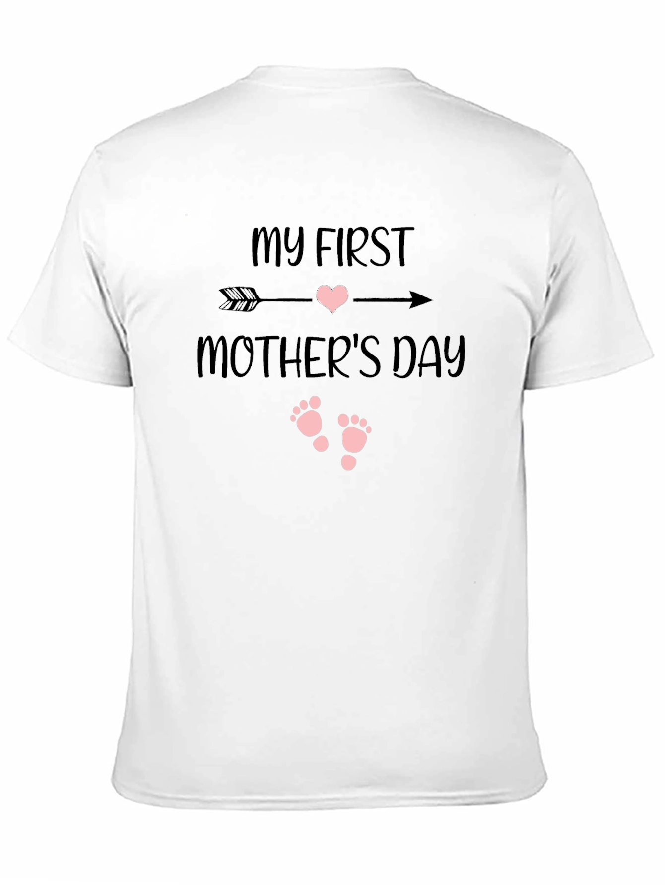My First Mothers Day Black T-Shirt