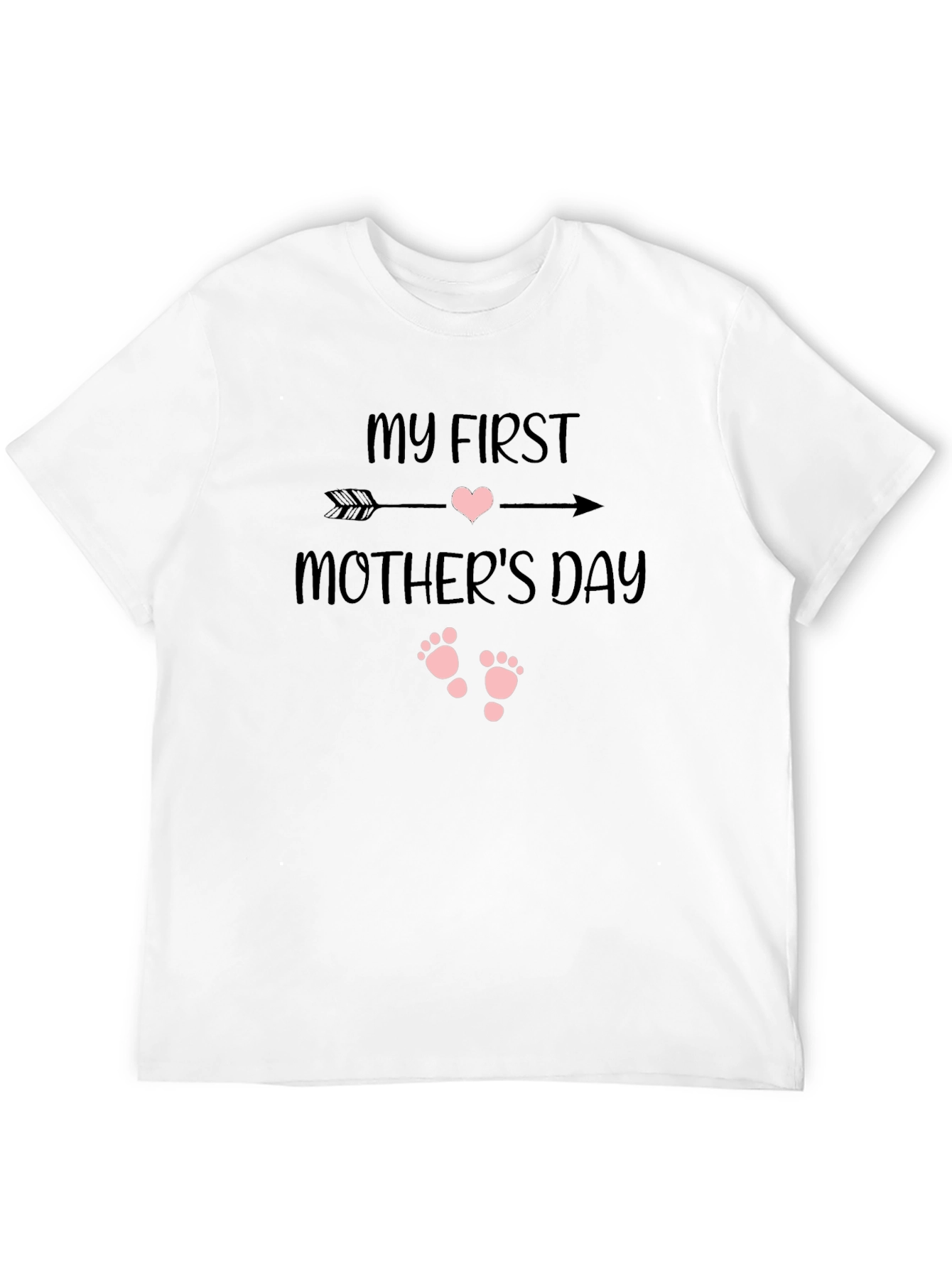 My First Mothers Day Black T-Shirt