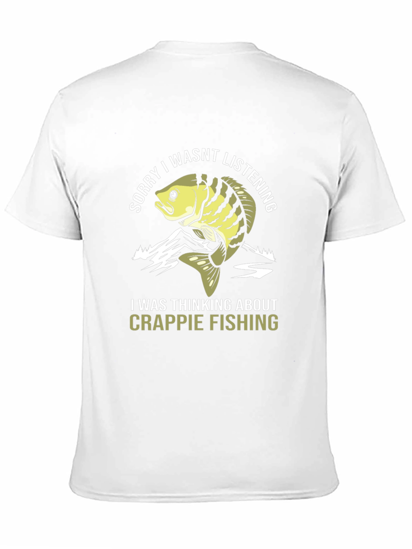 Crappie Fishing T-Shirt - Funny Angler Tee