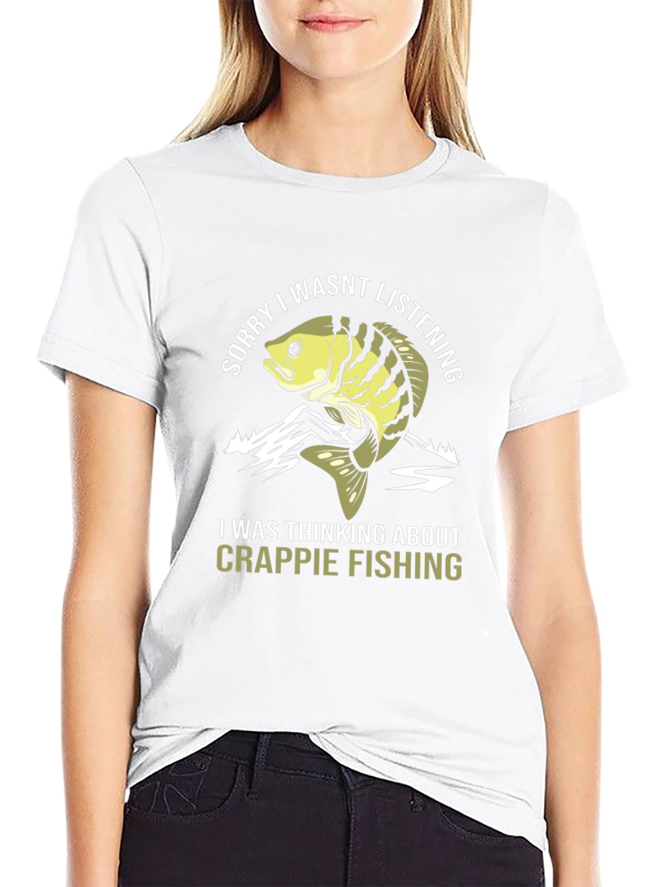 Crappie Fishing T-Shirt - Funny Angler Tee
