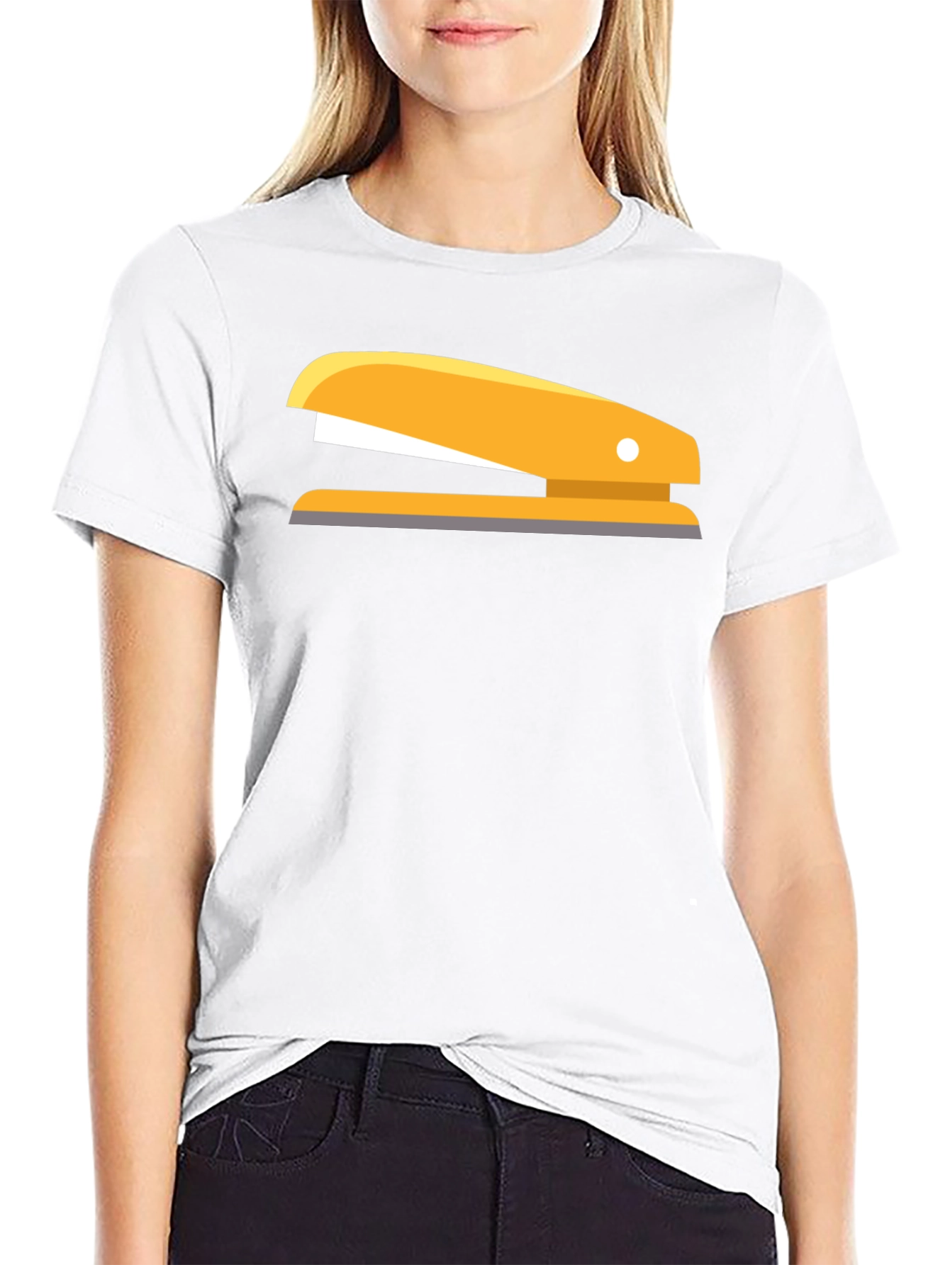 Stapler Graphic Tee - Black T-Shirt