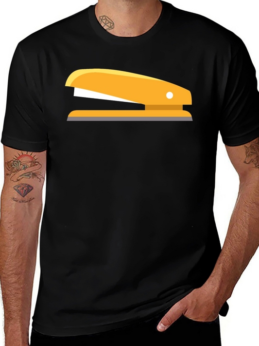 Stapler Graphic Tee - Black T-Shirt