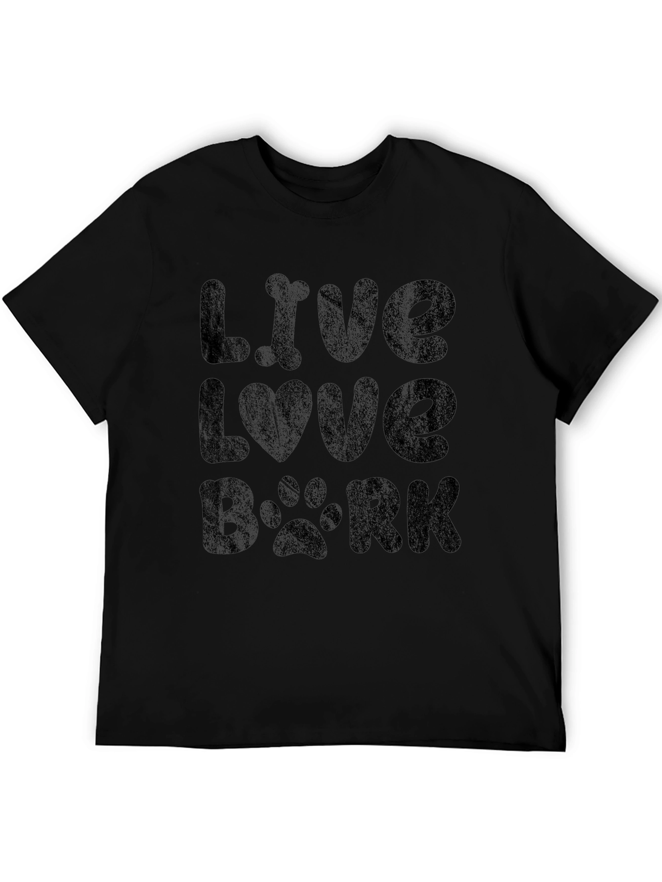 Live Love Bark T-Shirt - Dog Lover Tee