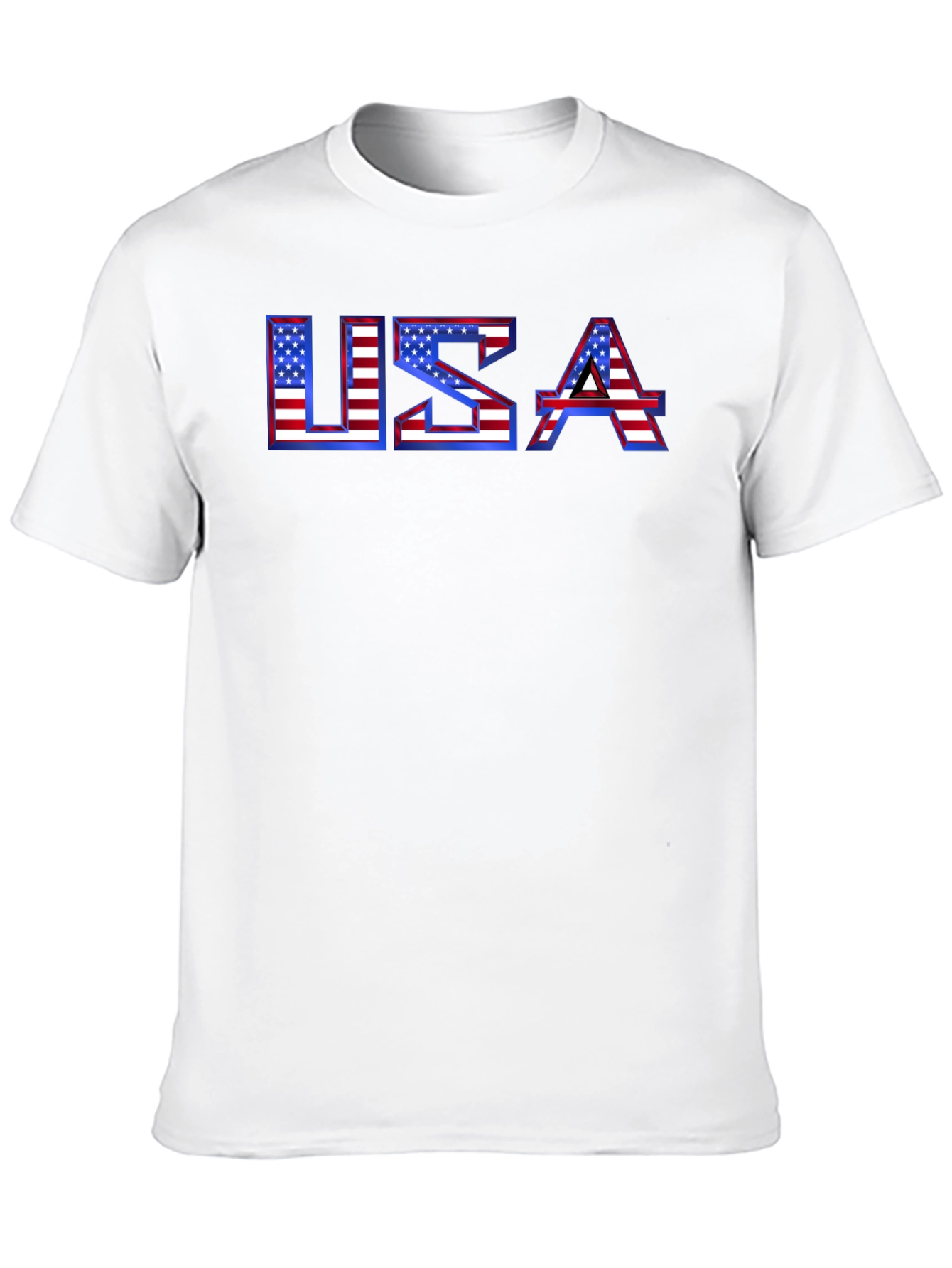 USA Flag T-Shirt - Patriotic Graphic Tee