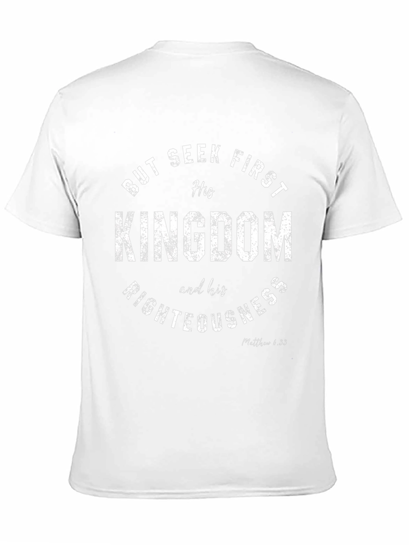 Seek First His Kingdom Christian Tee