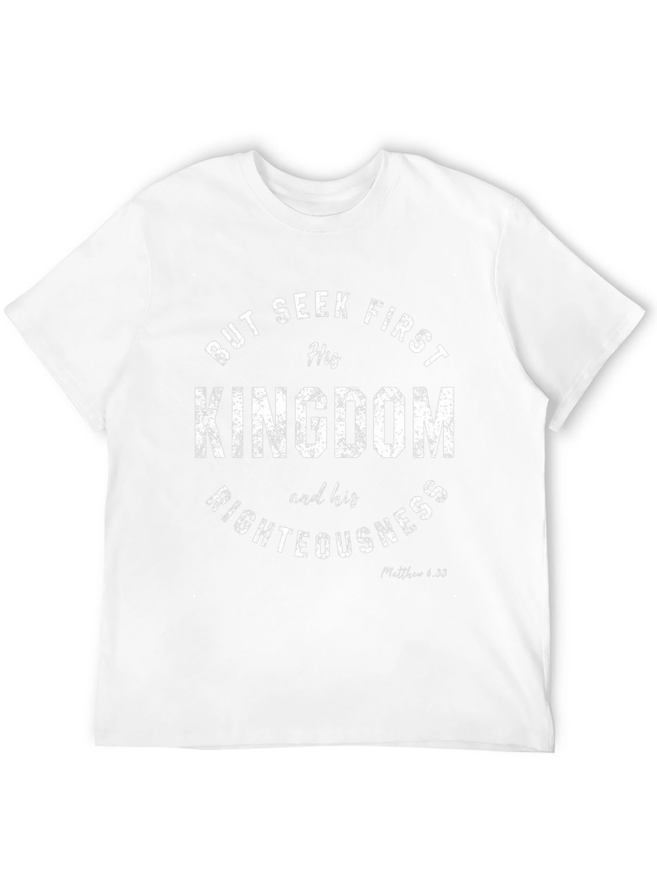 Seek First His Kingdom Christian Tee