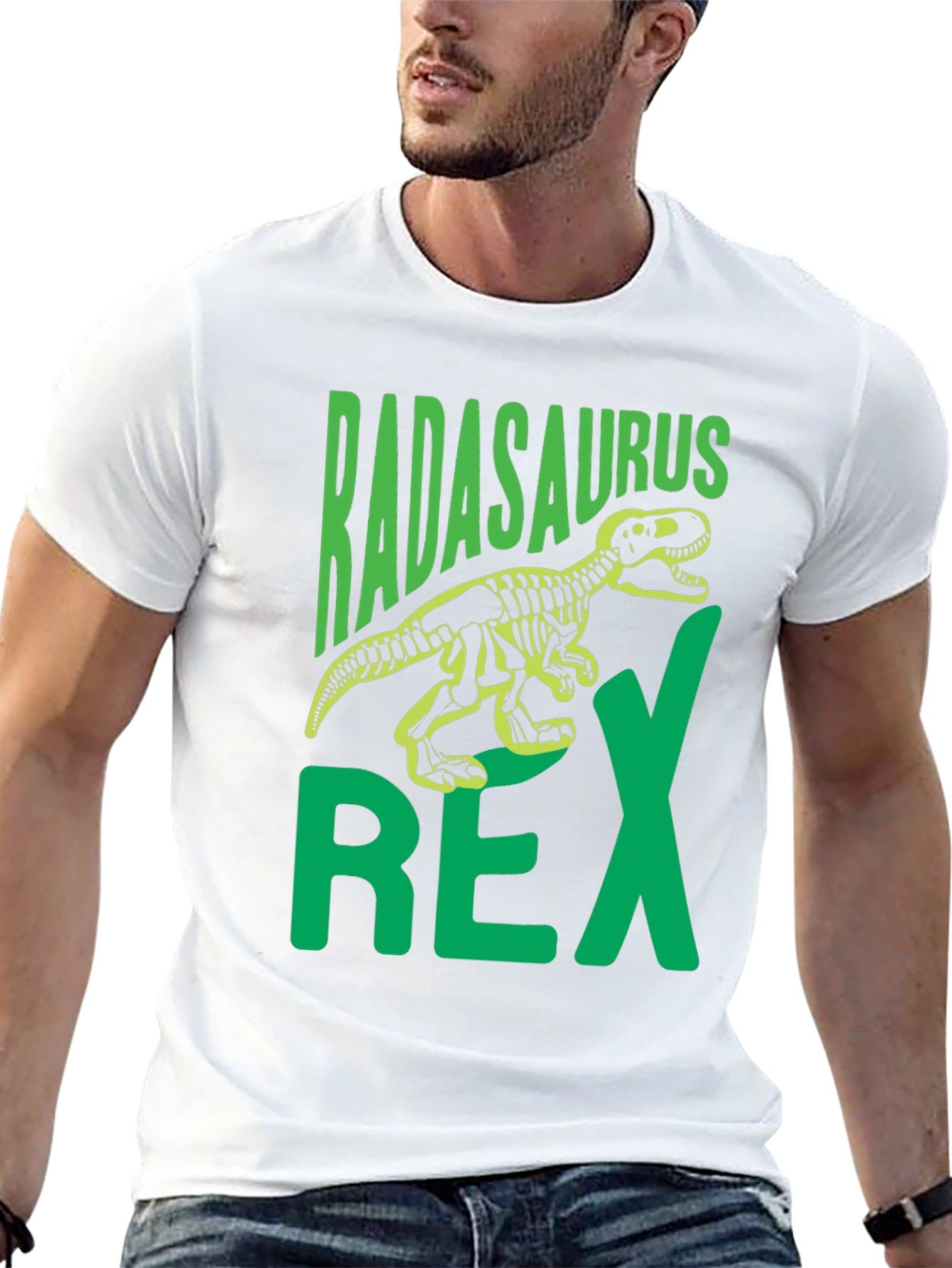 Radasaurus Rex Graphic T-Shirt Dinosaur Tee