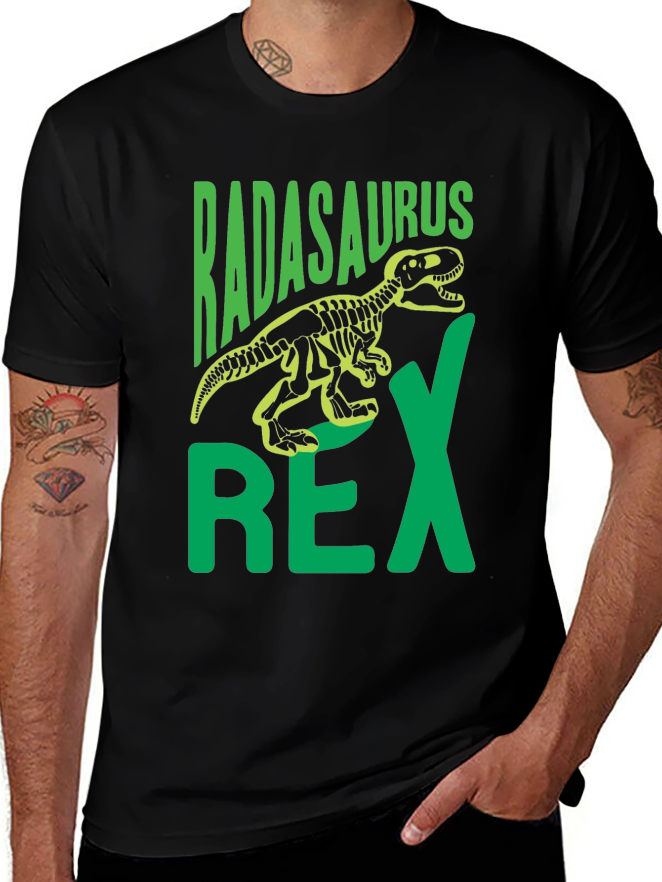 Radasaurus Rex Graphic T-Shirt Dinosaur Tee