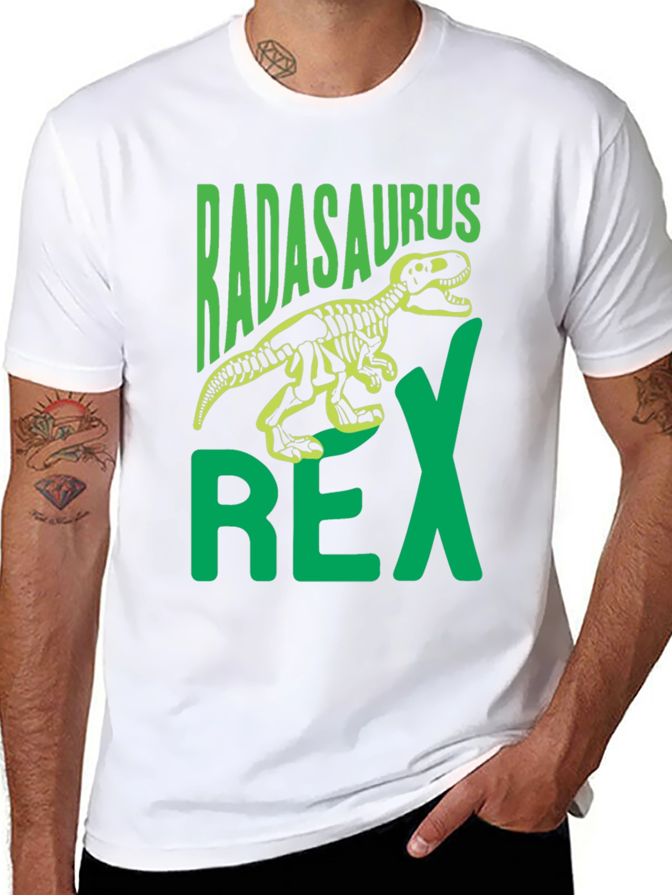 Radasaurus Rex Graphic T-Shirt Dinosaur Tee