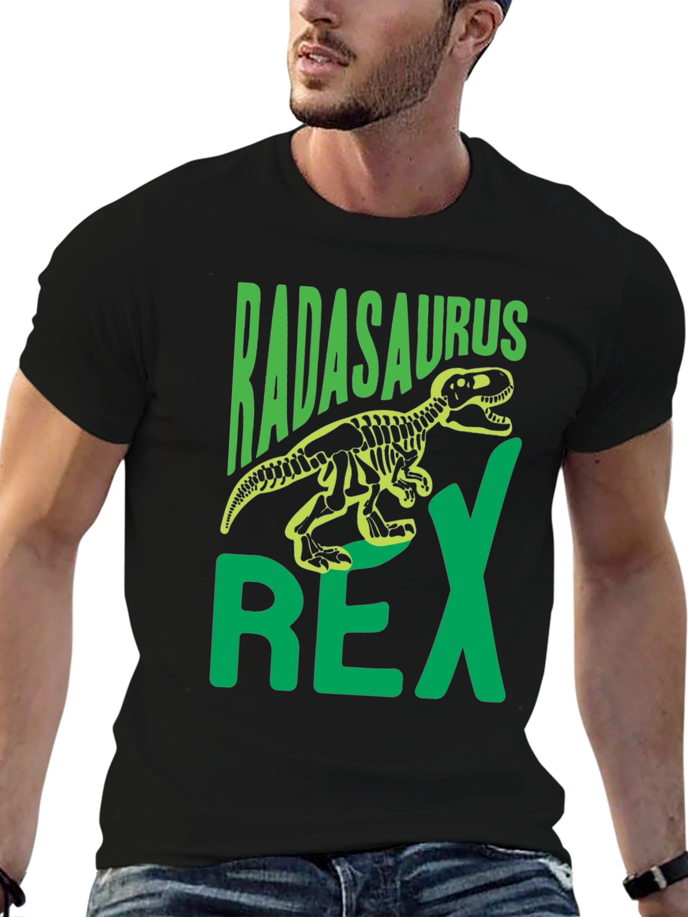 Radasaurus Rex Graphic T-Shirt Dinosaur Tee