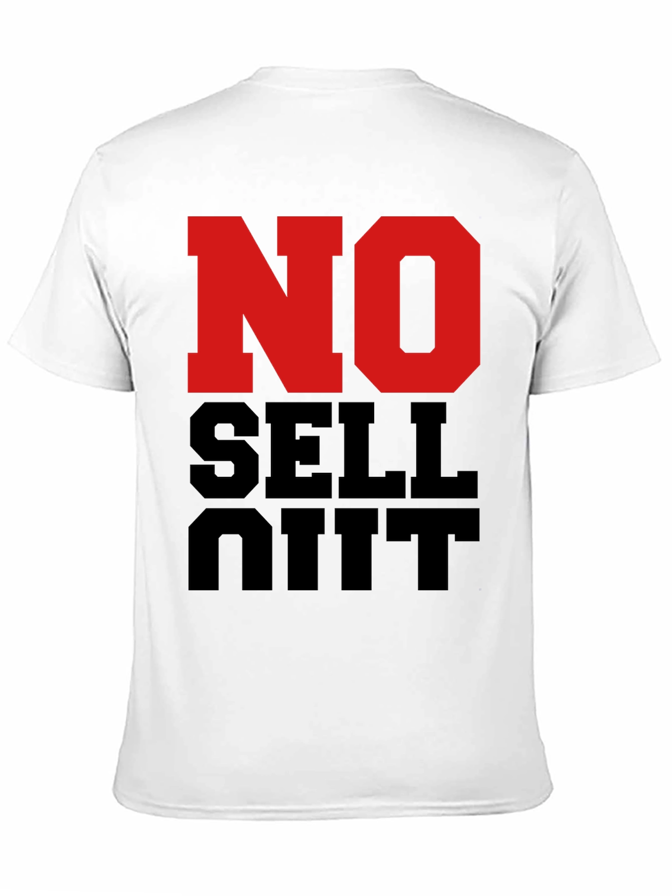 No Sell Out Black Graphic T-Shirt