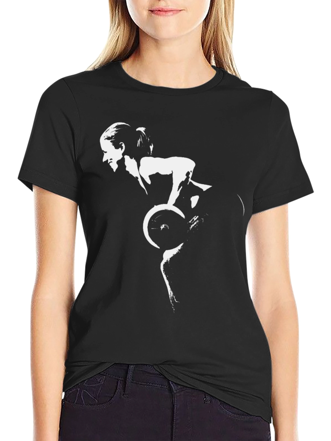 Weightlifting Silhouette T-Shirt
