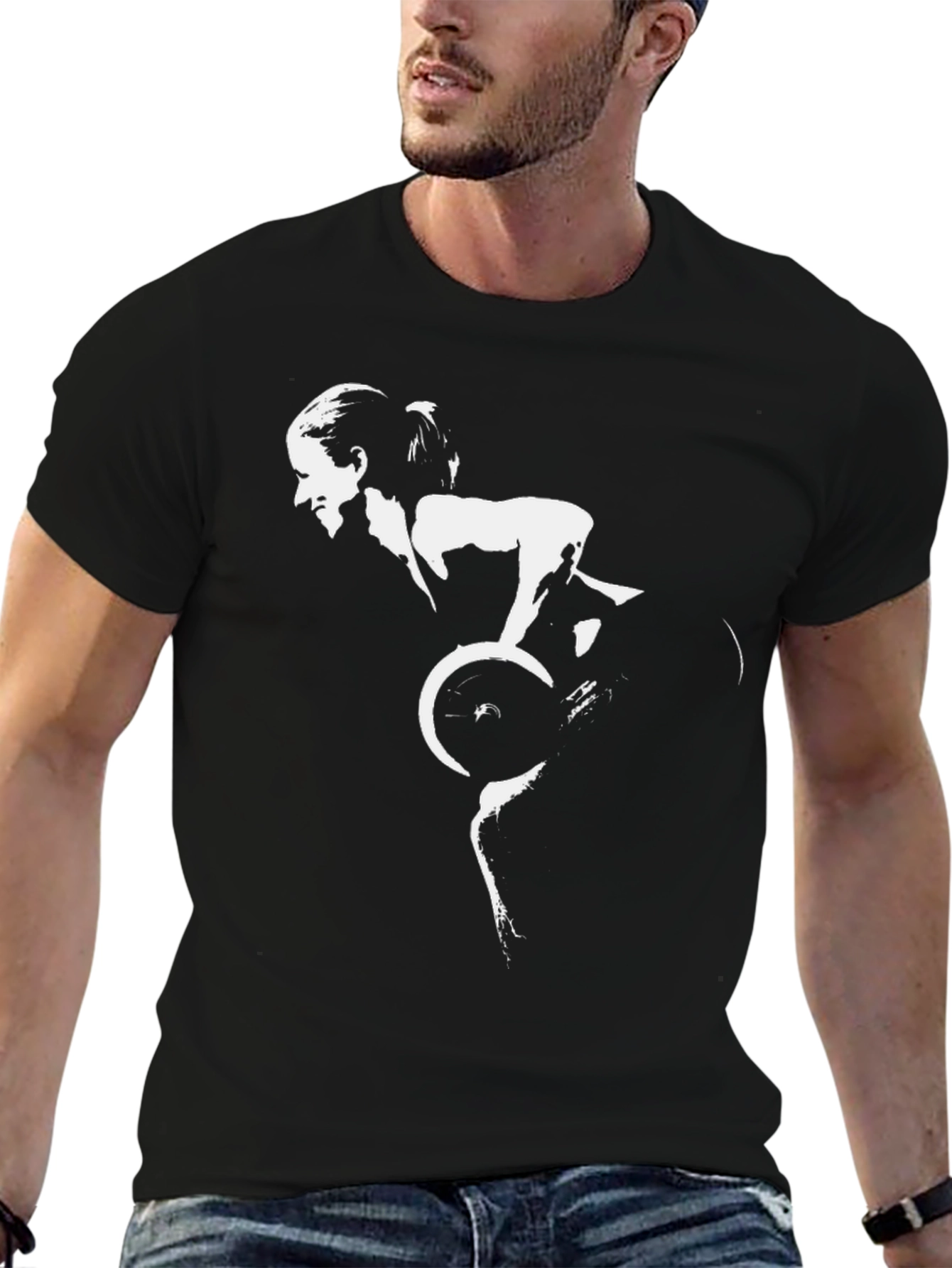 Weightlifting Silhouette T-Shirt
