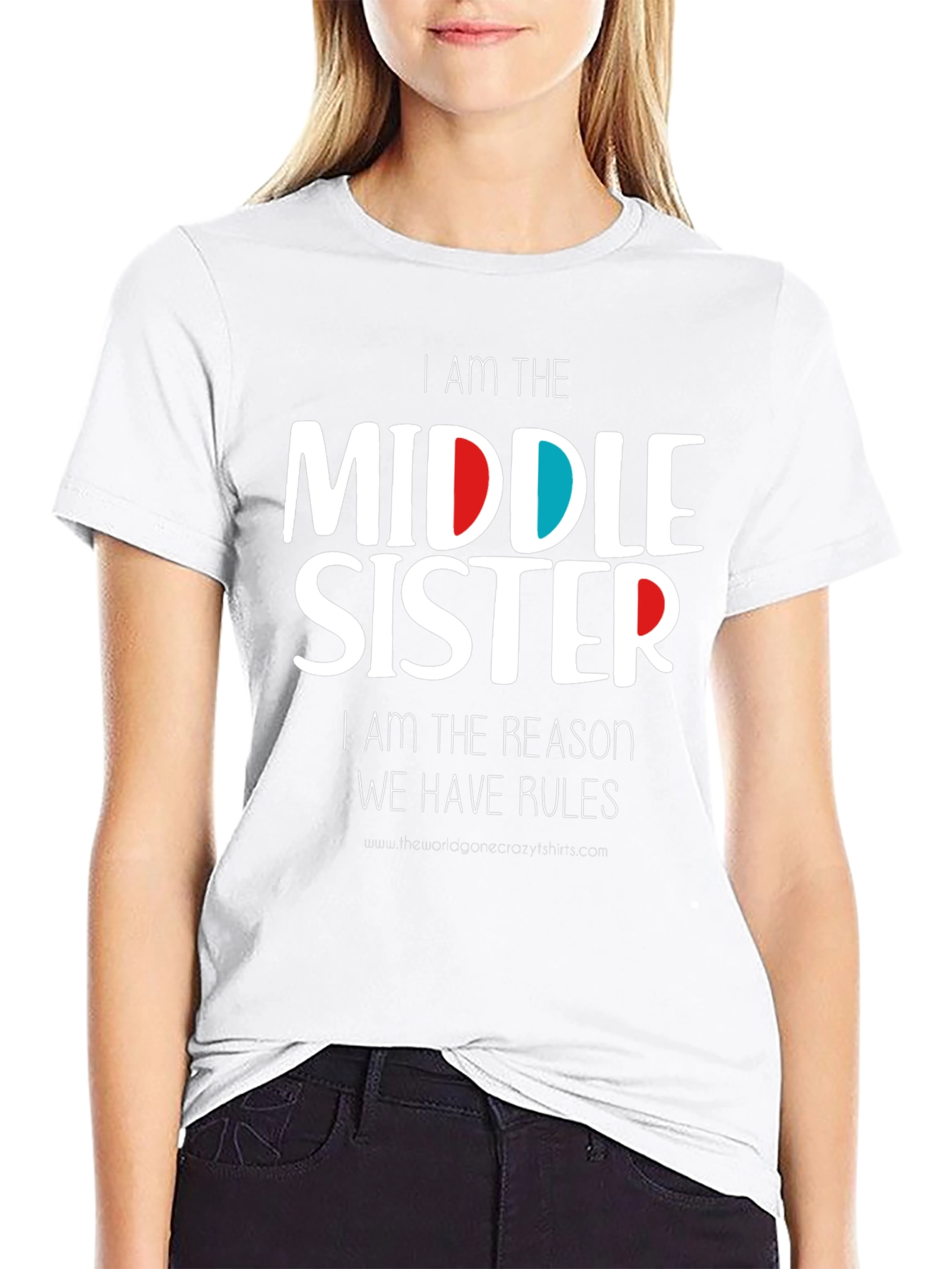 I Am The Middle Sister T-Shirt