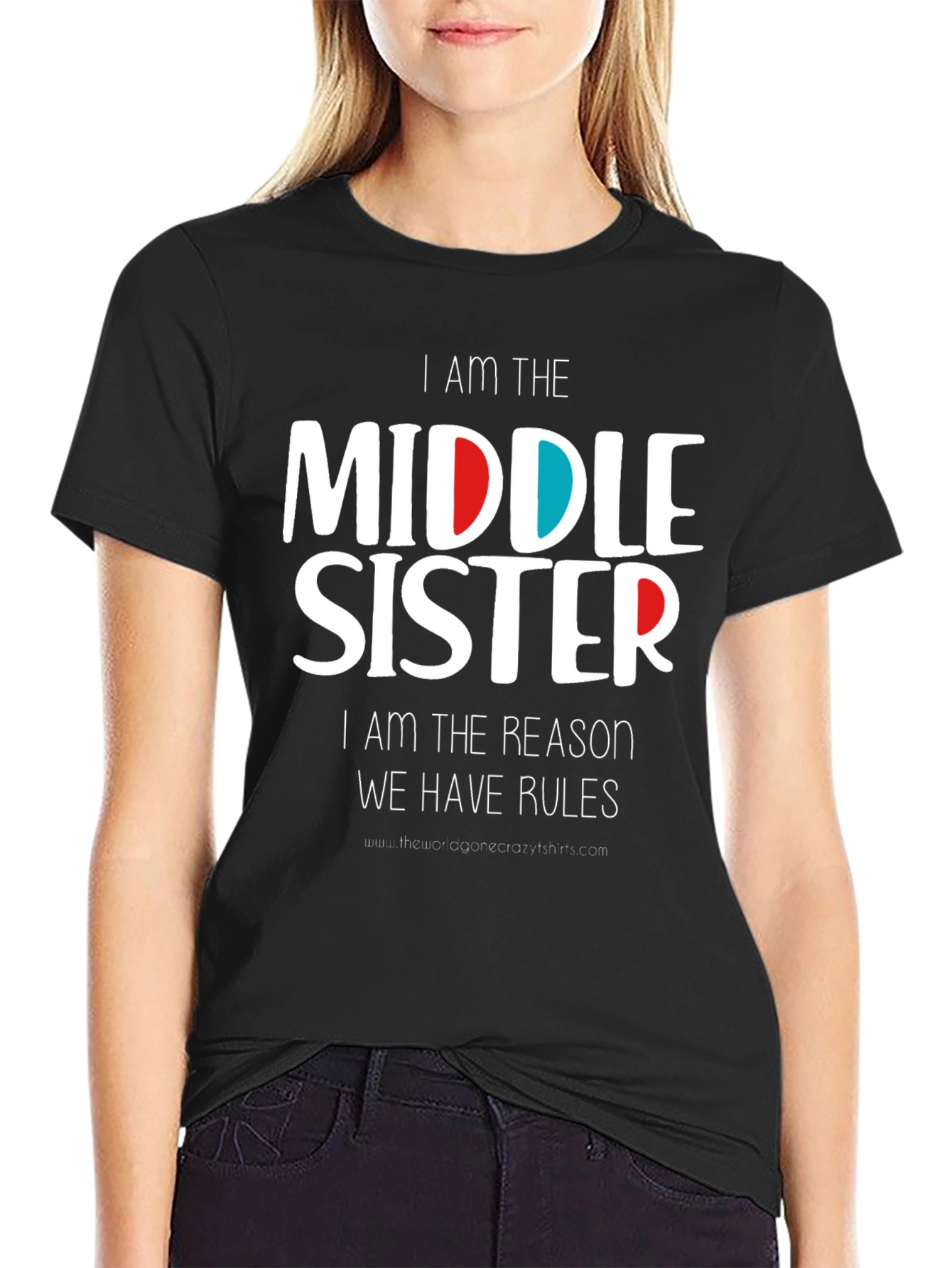 I Am The Middle Sister T-Shirt
