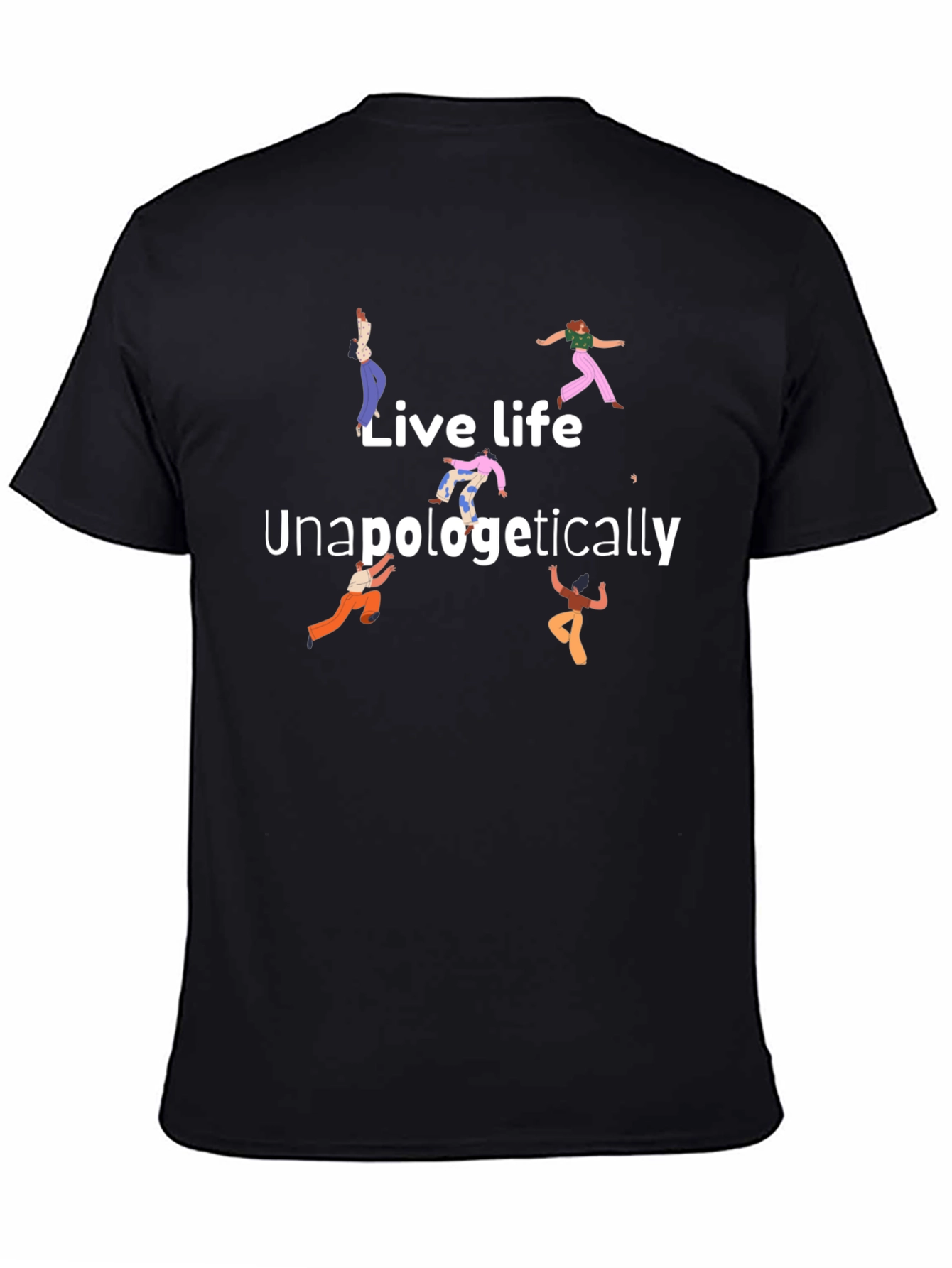 Live Life Unapologetically Graphic Tee