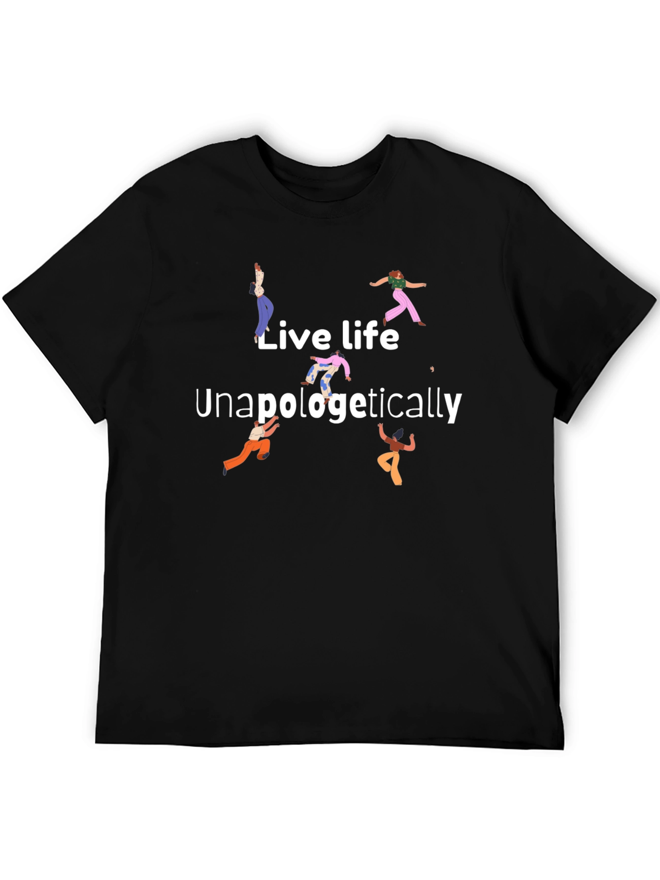 Live Life Unapologetically Graphic Tee