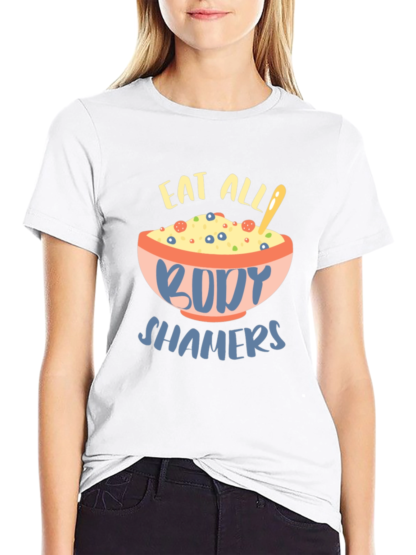 Eat All Body Shamers Graphic Tee