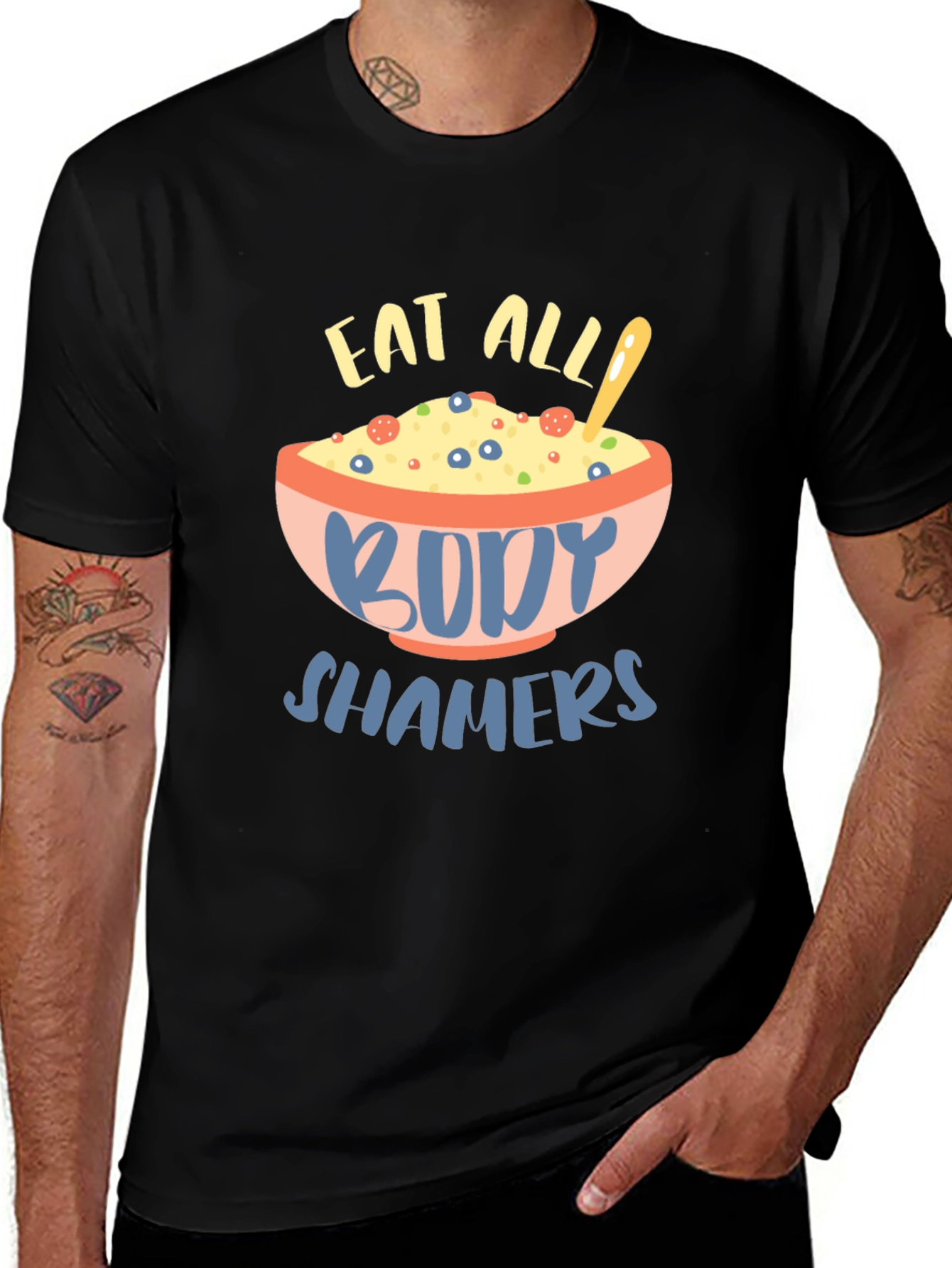 Eat All Body Shamers Graphic Tee