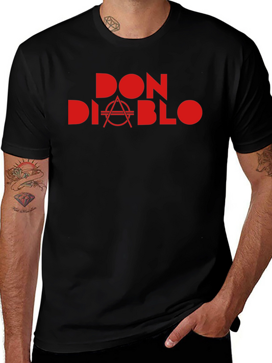 Don Diablo Red Logo Black T-Shirt