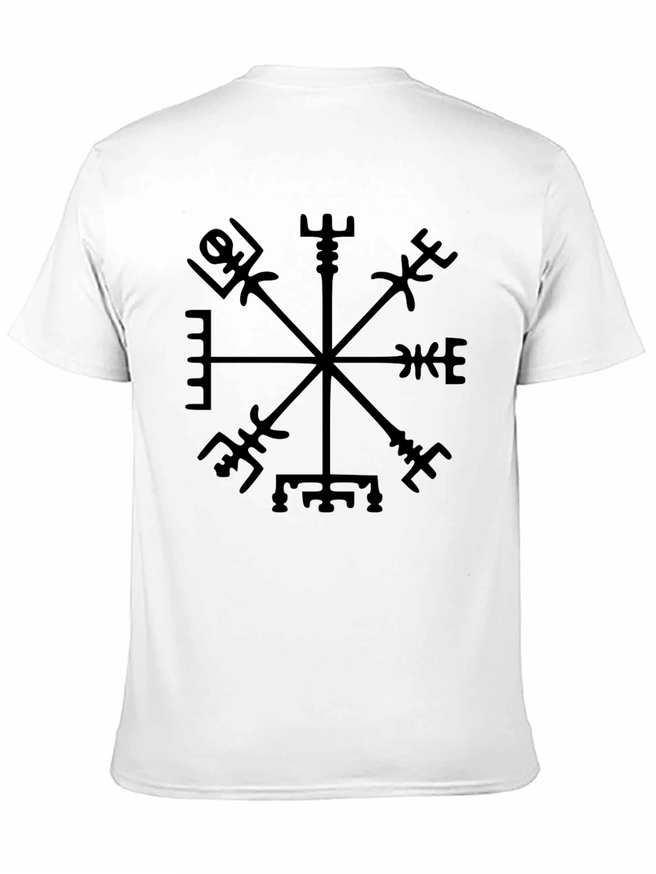 Viking Compass T-Shirt - Rune Design