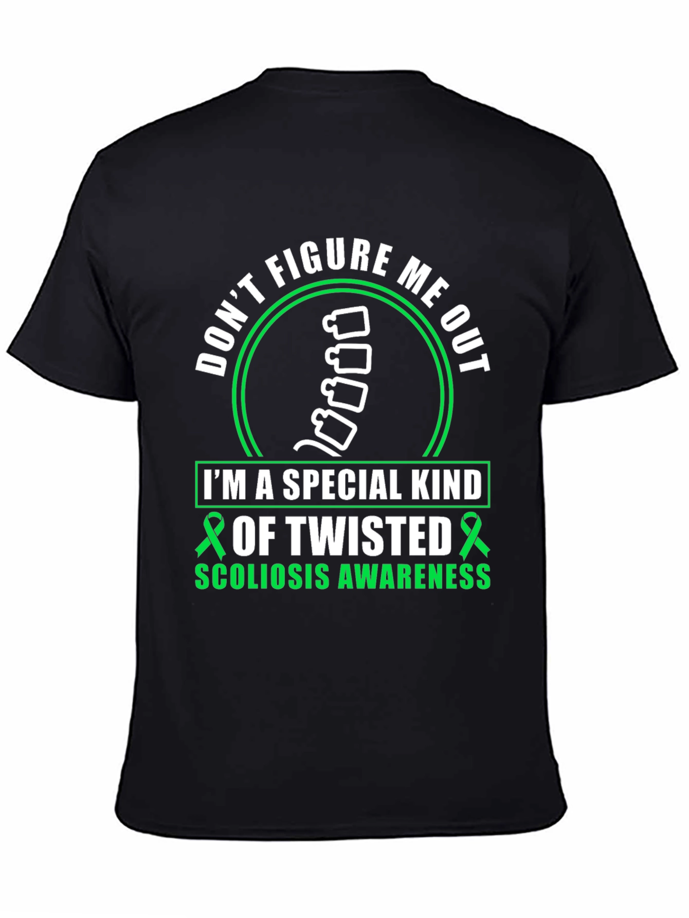 Twisted Scoliosis Awareness T-Shirt