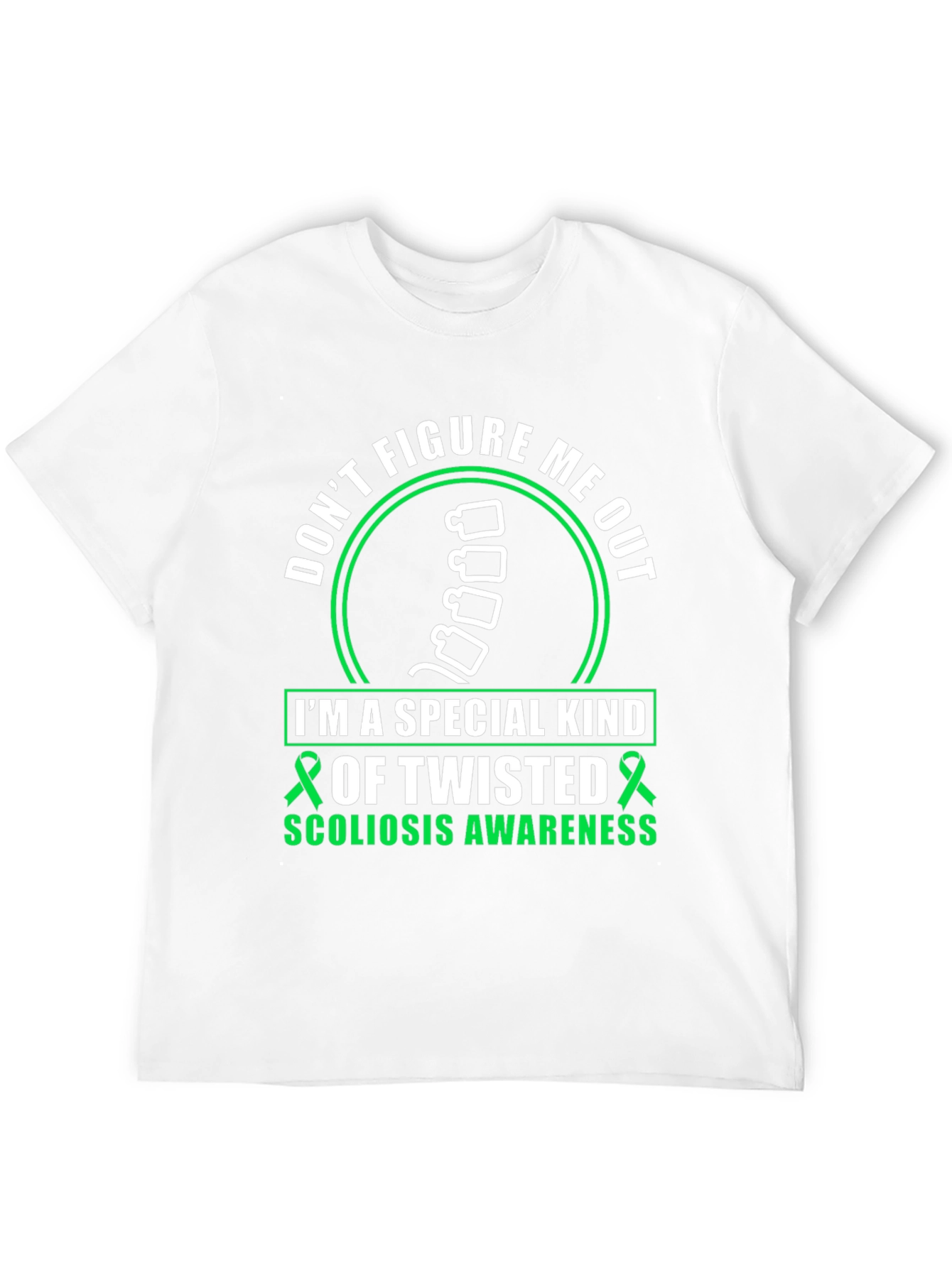Twisted Scoliosis Awareness T-Shirt