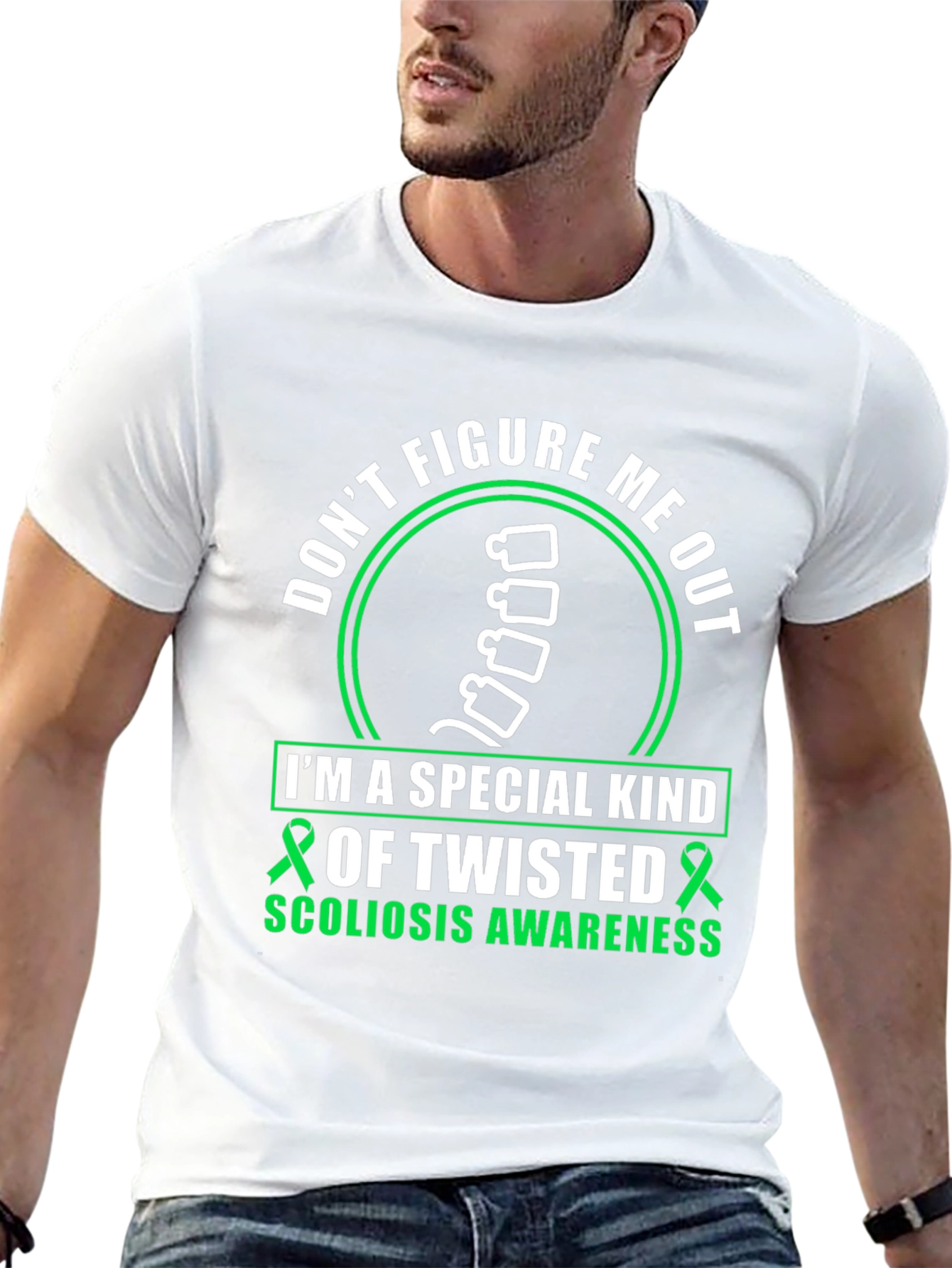 Twisted Scoliosis Awareness T-Shirt