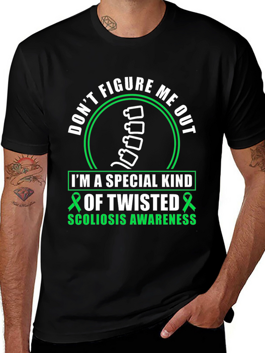 Twisted Scoliosis Awareness T-Shirt