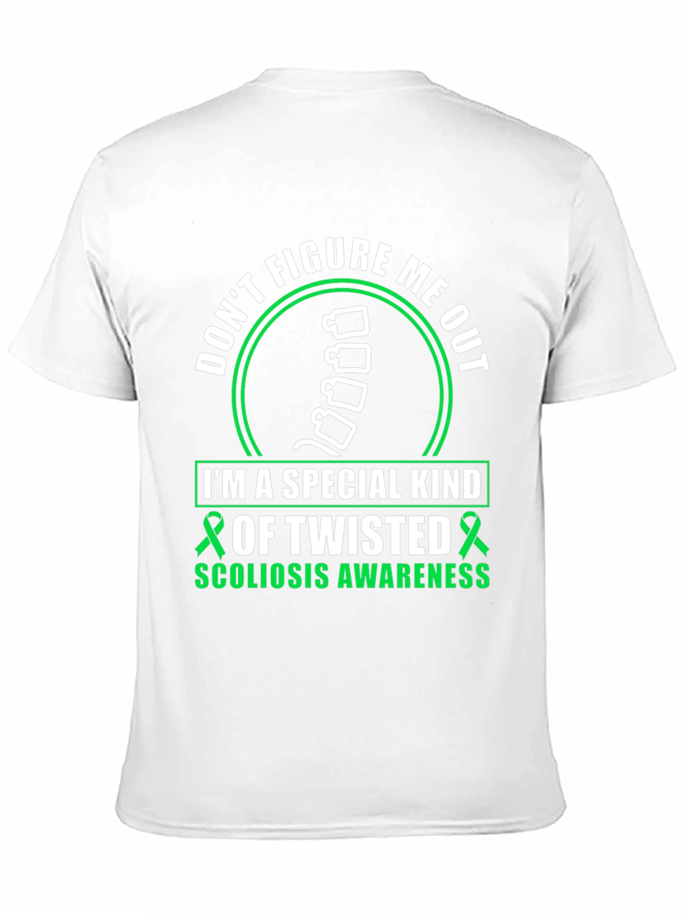 Twisted Scoliosis Awareness T-Shirt