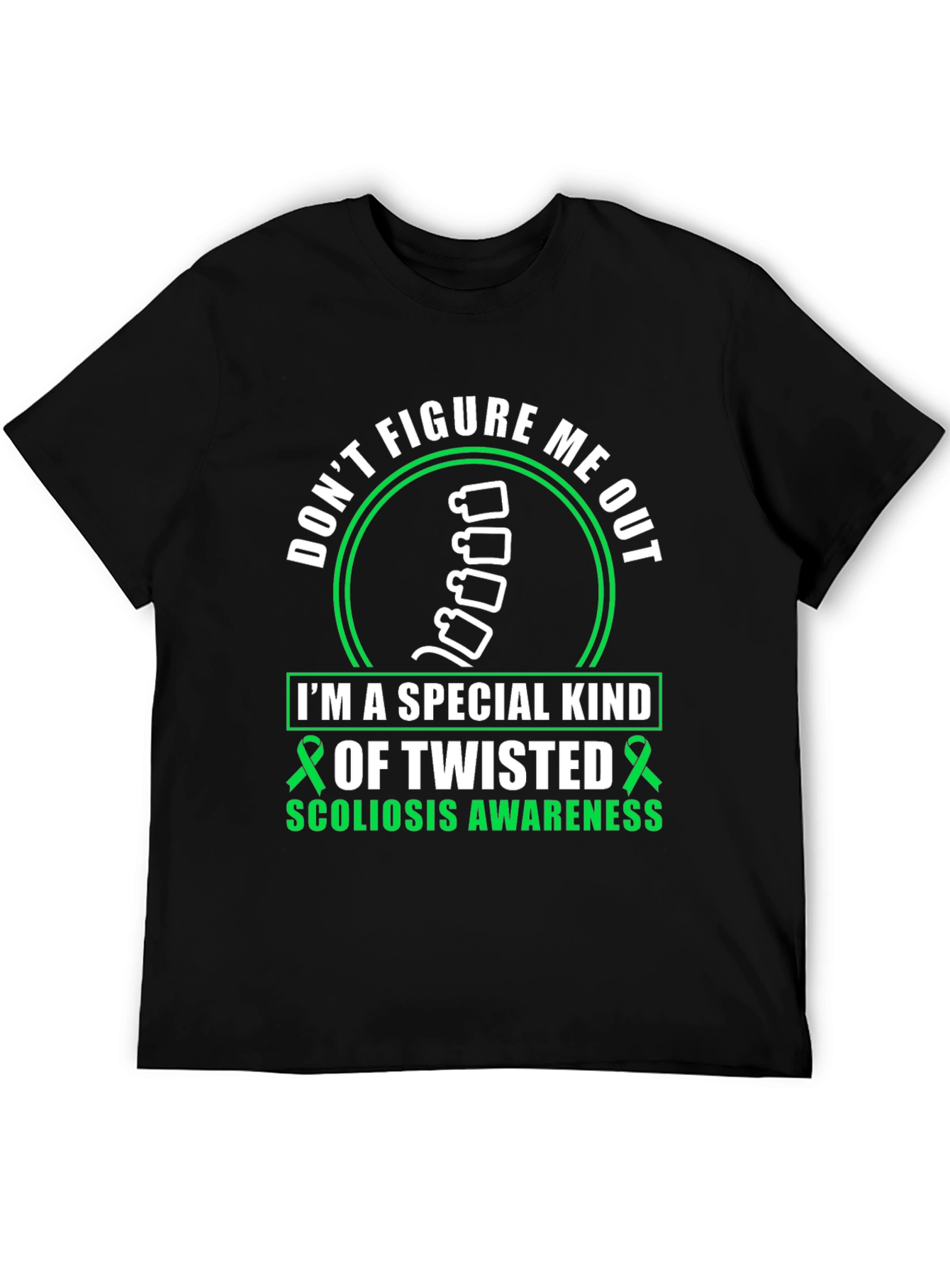 Twisted Scoliosis Awareness T-Shirt