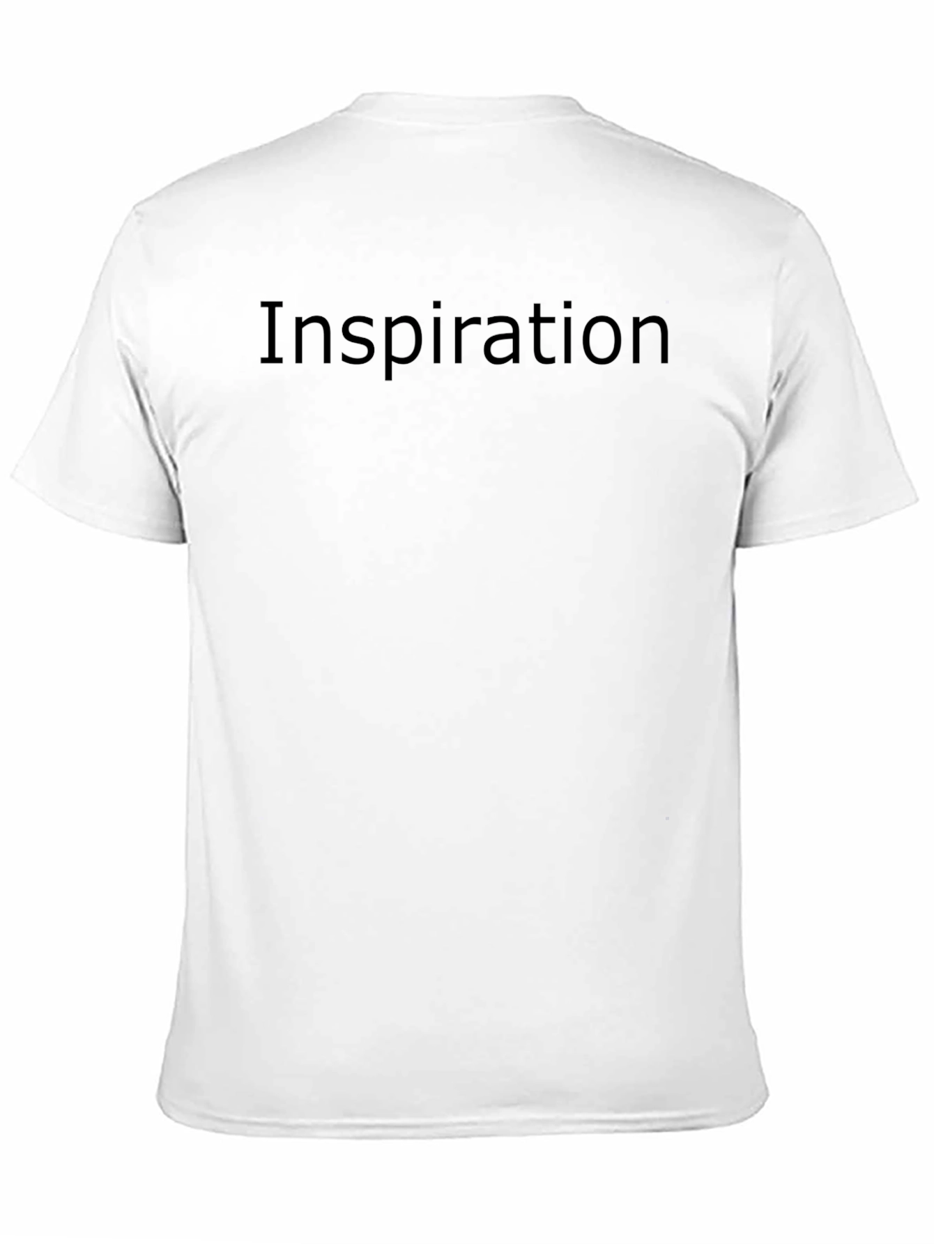 Inspiration Black Tee - Stylish & Comfortable