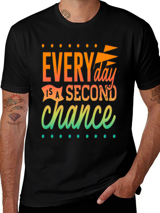 Inspirational Second Chance Graphic T-Shirt
