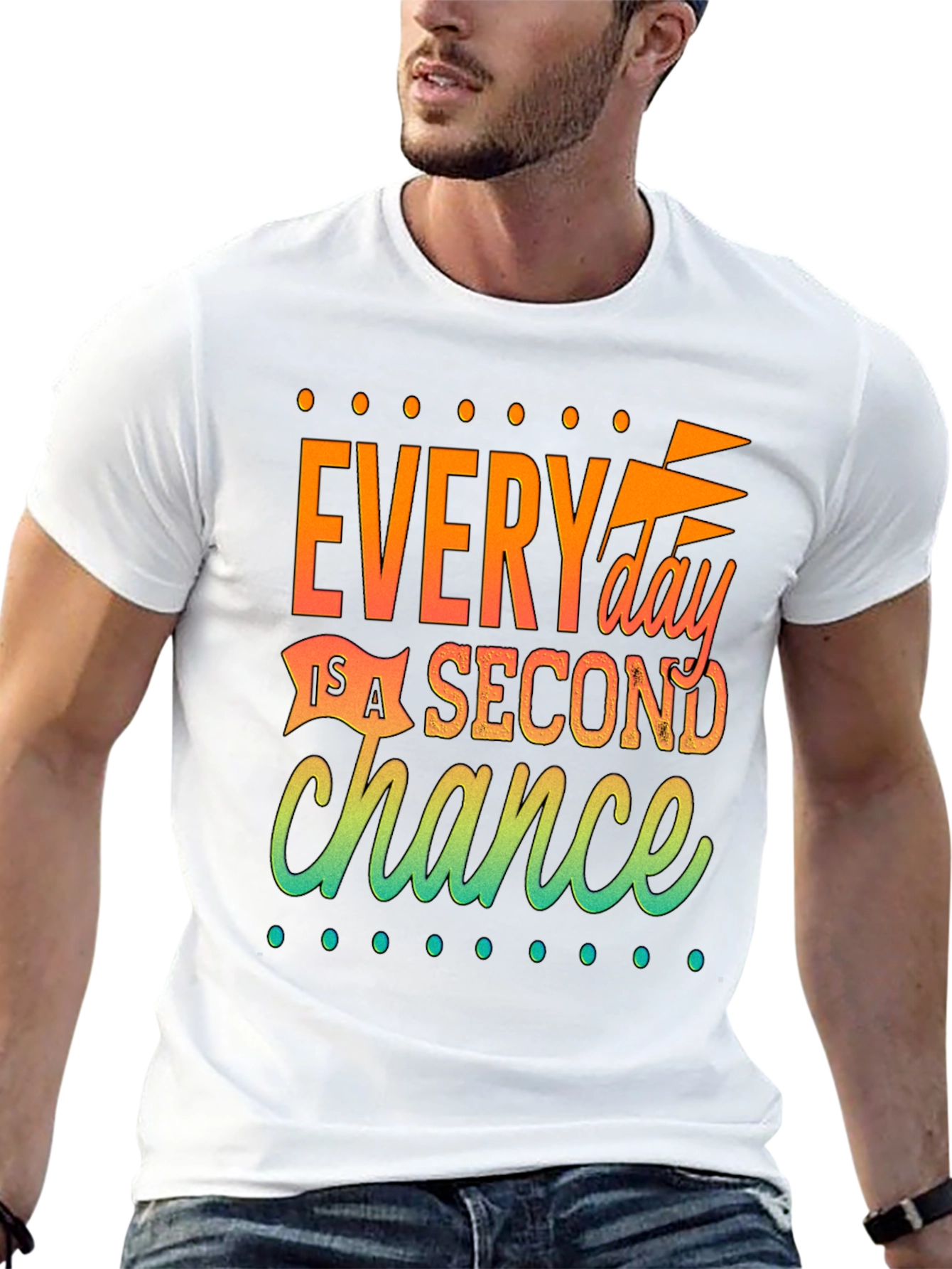Inspirational Second Chance Graphic T-Shirt