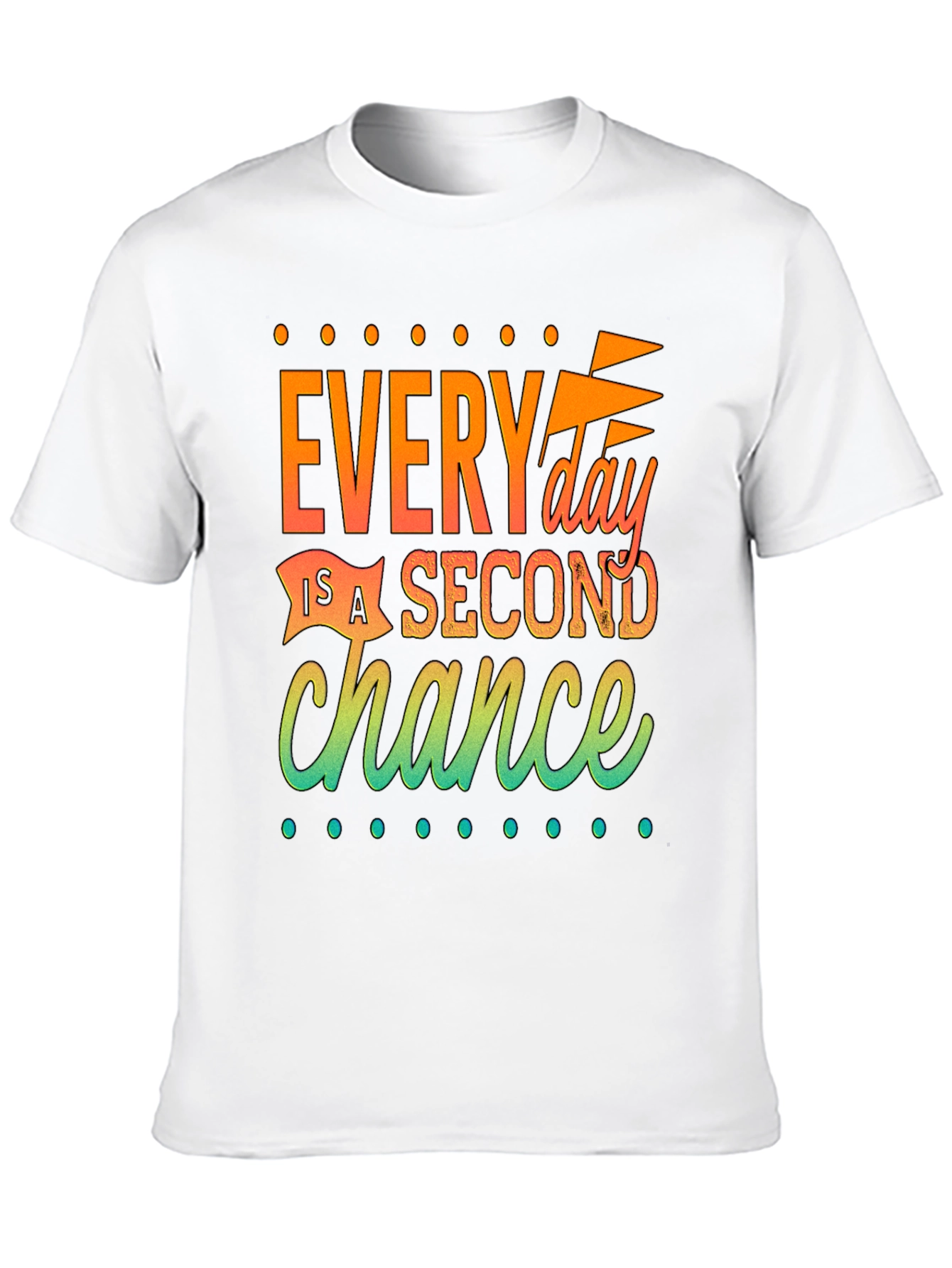 Inspirational Second Chance Graphic T-Shirt