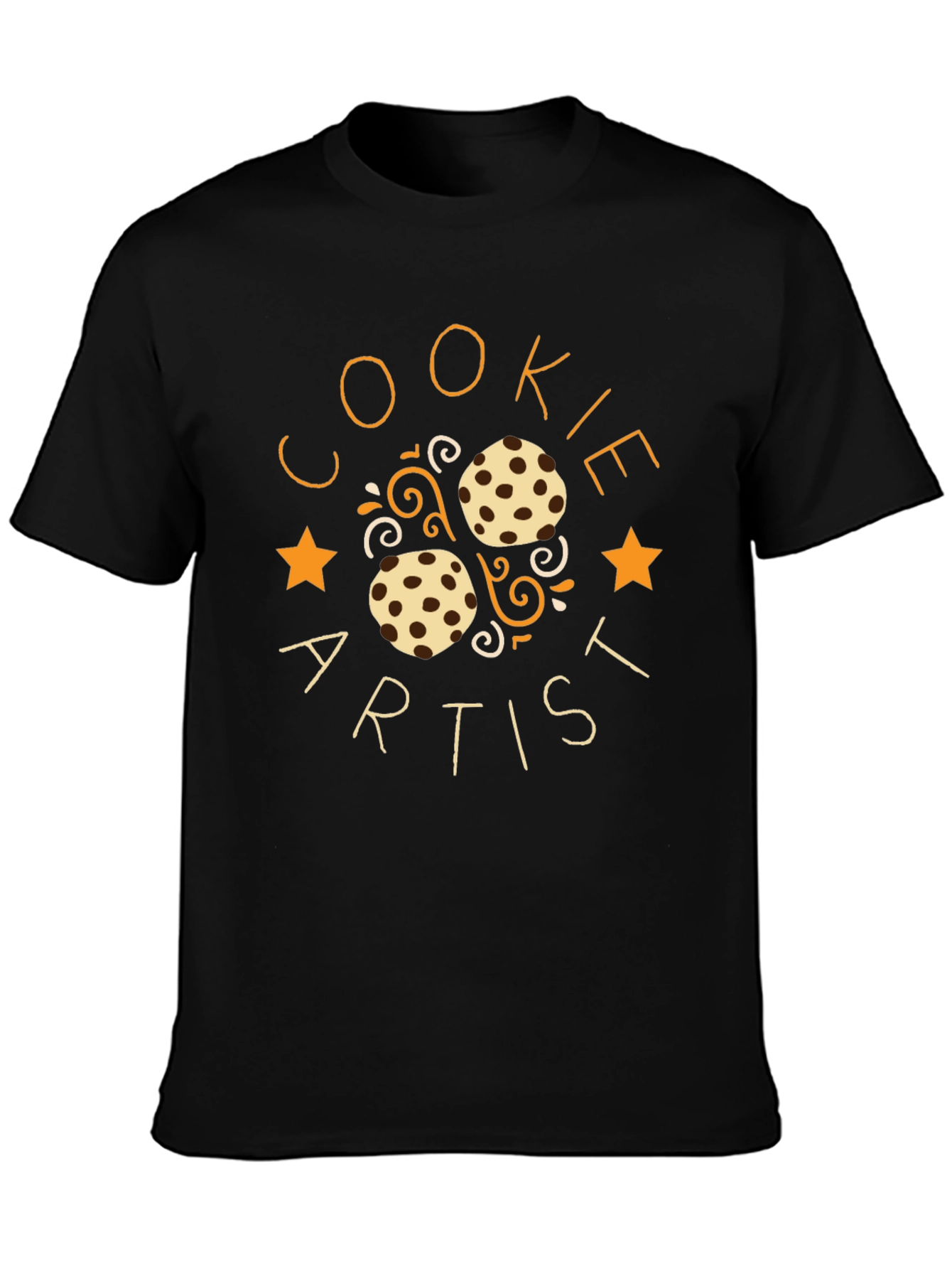 Cookie Artist Black T-Shirt
