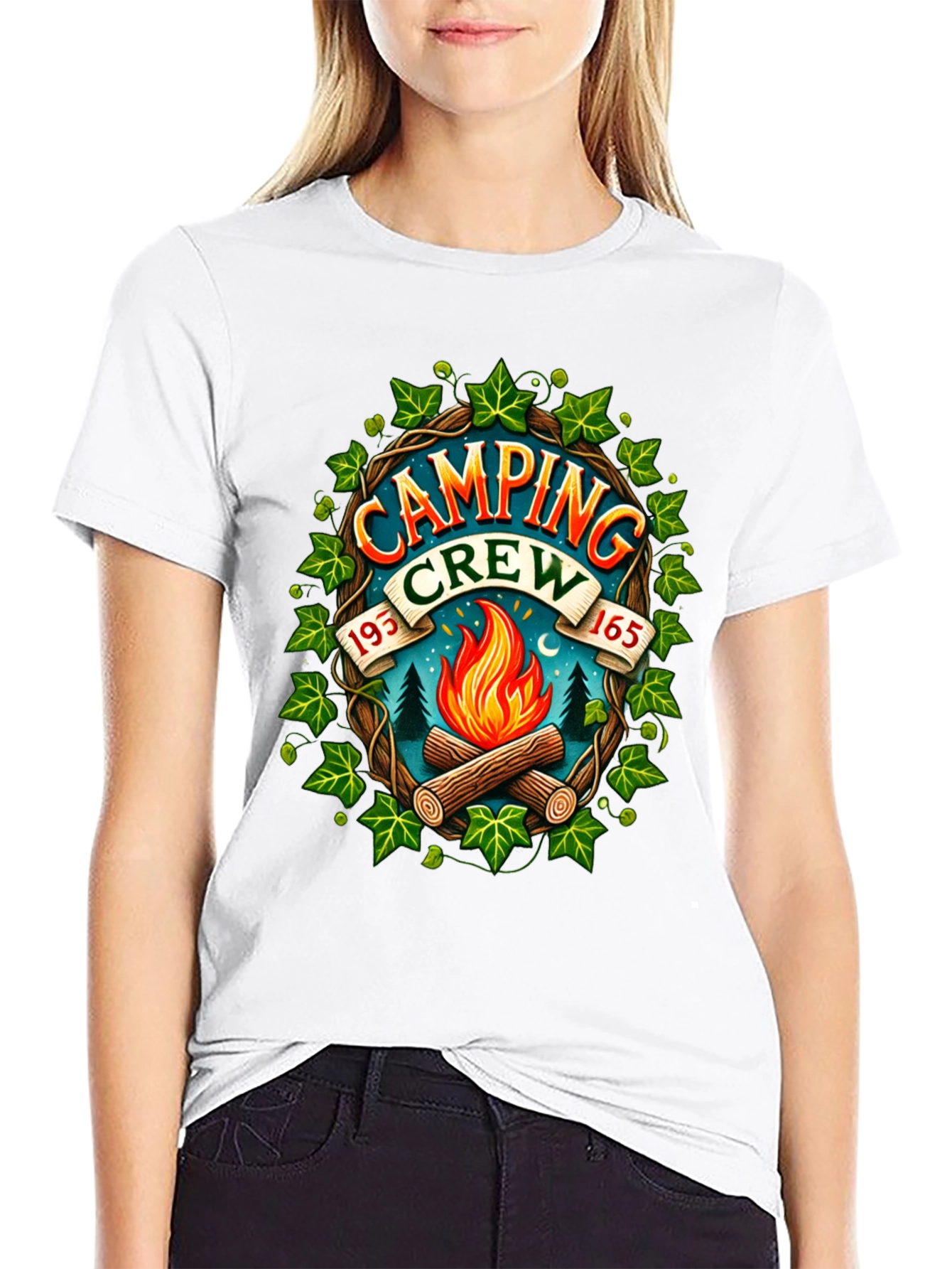 Camping Crew Graphic Tee