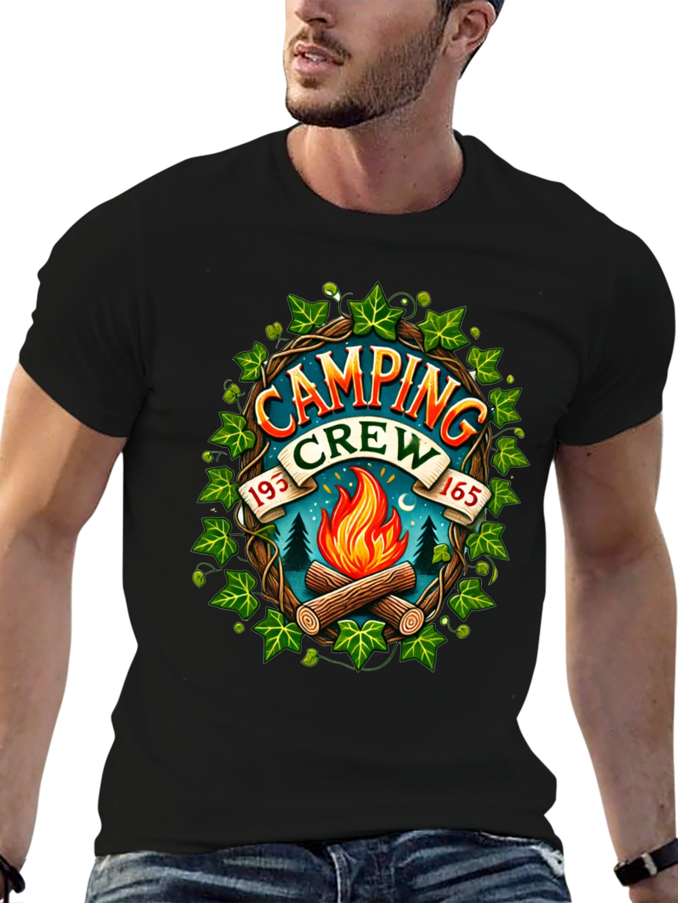 Camping Crew Graphic Tee