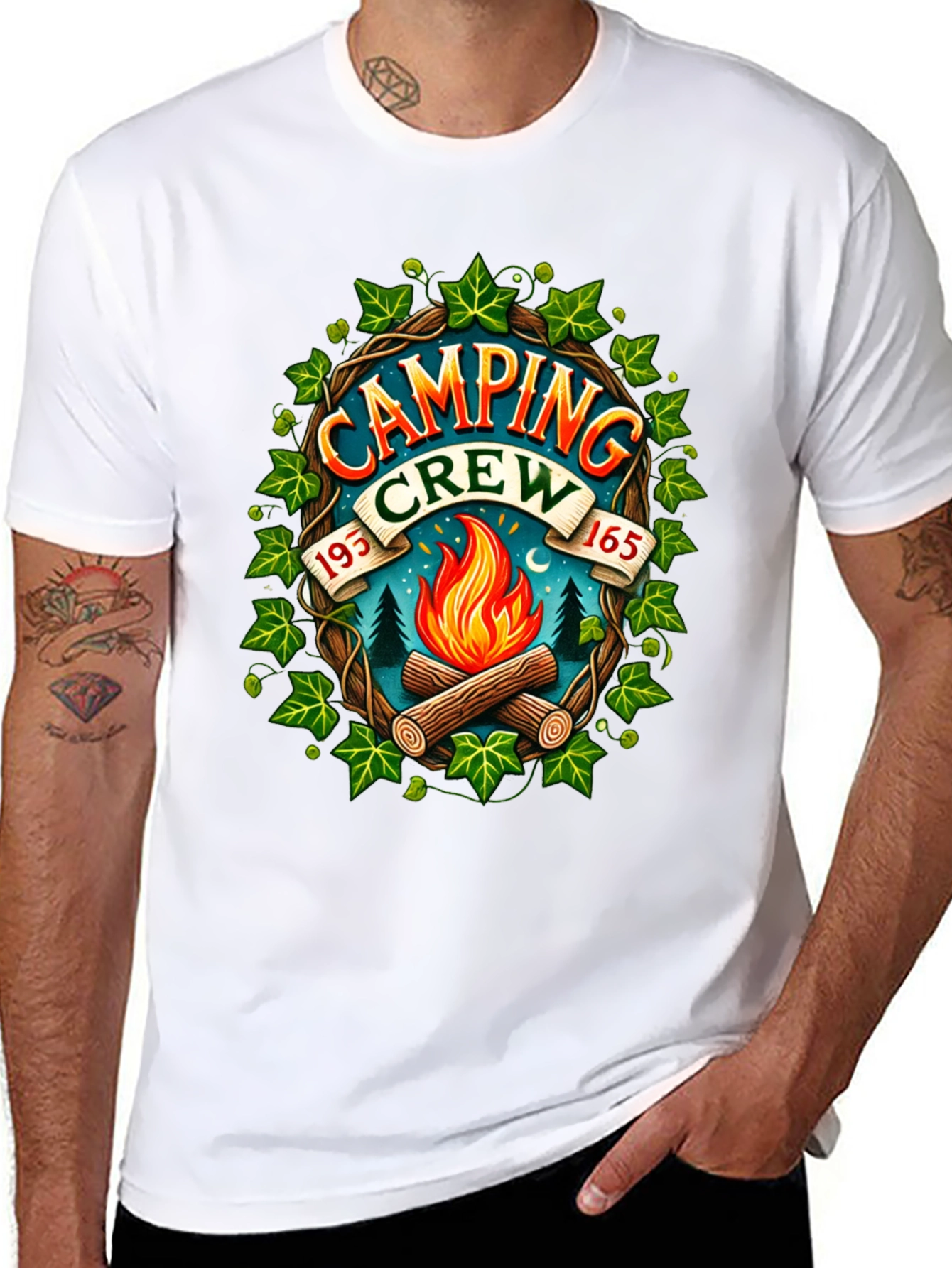 Camping Crew Graphic Tee