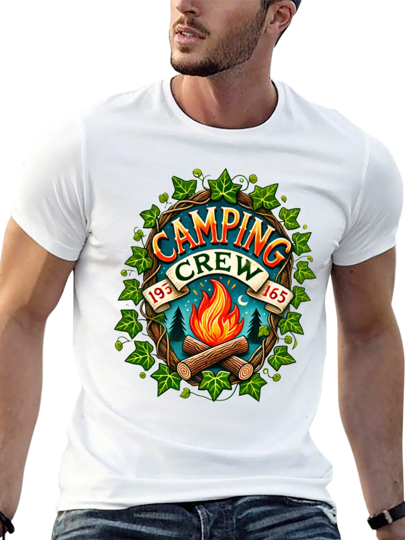 Camping Crew Graphic Tee