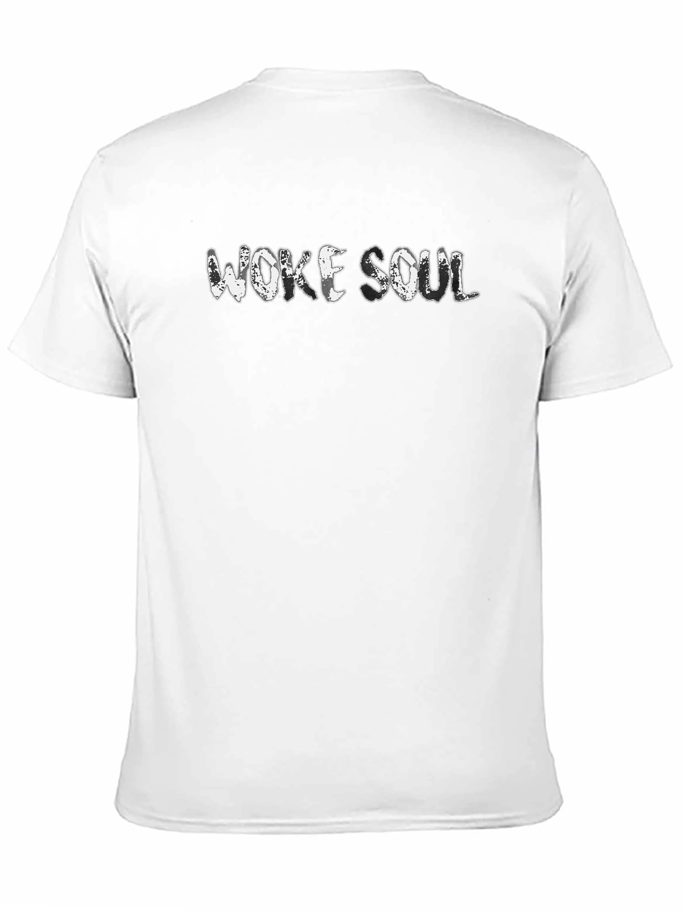 Woke Soul Black Graphic Tee - Stylish Comfort